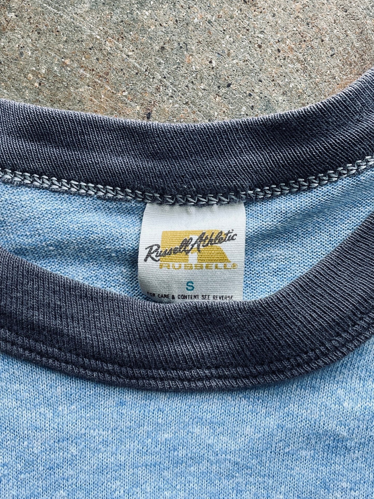 1970’s Russell Athletics “Teen Tennis” Ringer Tee | Small
