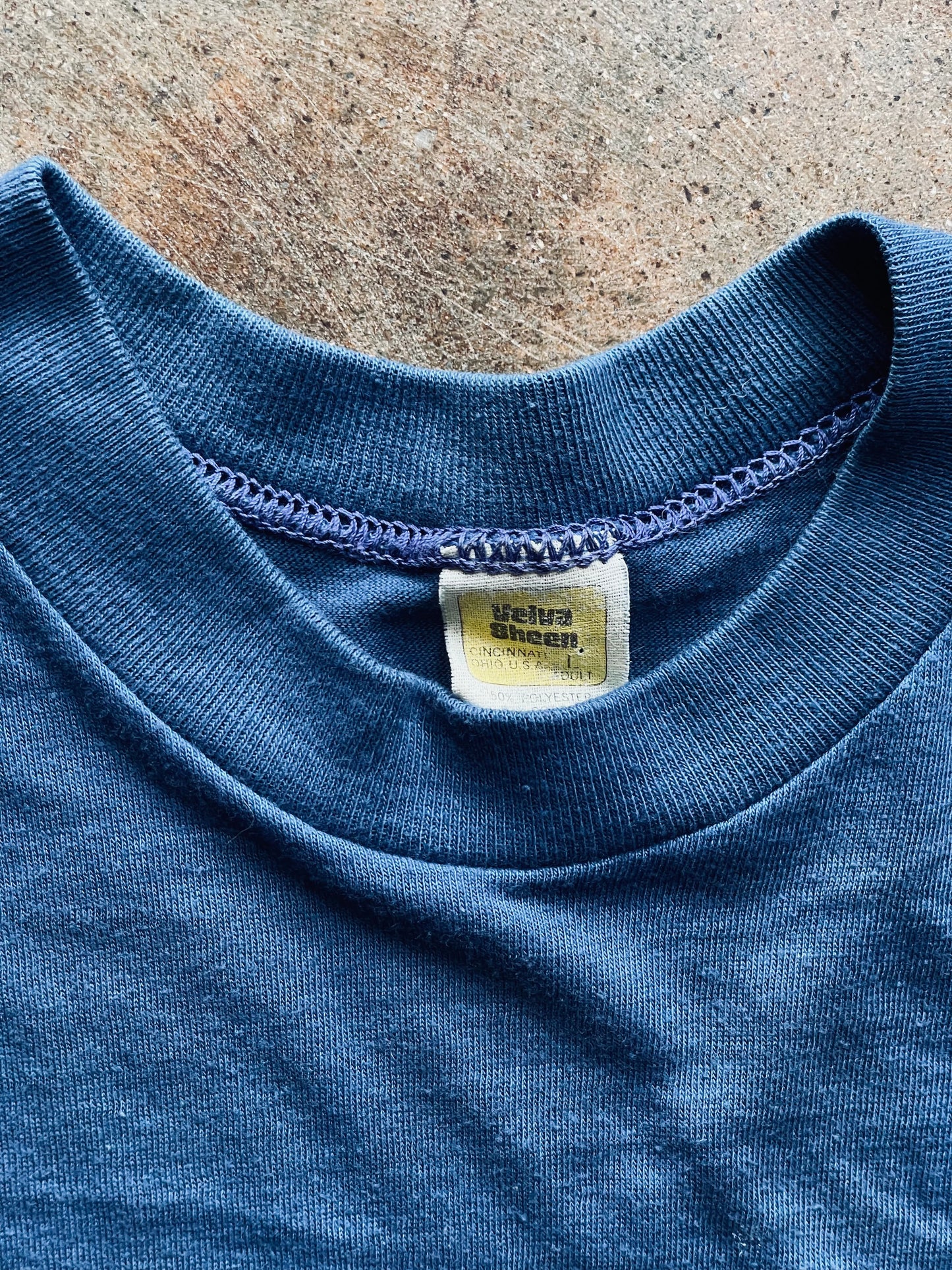 1970’s Velva Sheen “Wooster” Tee | Large