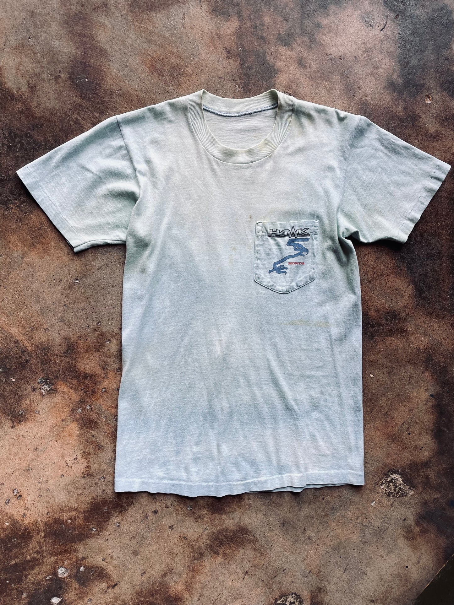 1977 Hawk Honda Pocket Tee | Small