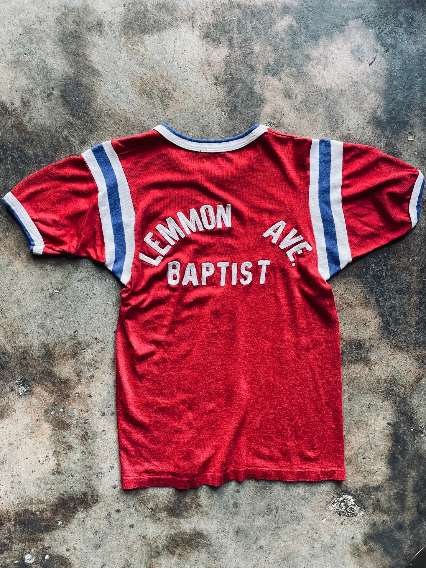 1940’s Rawlings “Lemon Ave Baptists” Sport Tee
