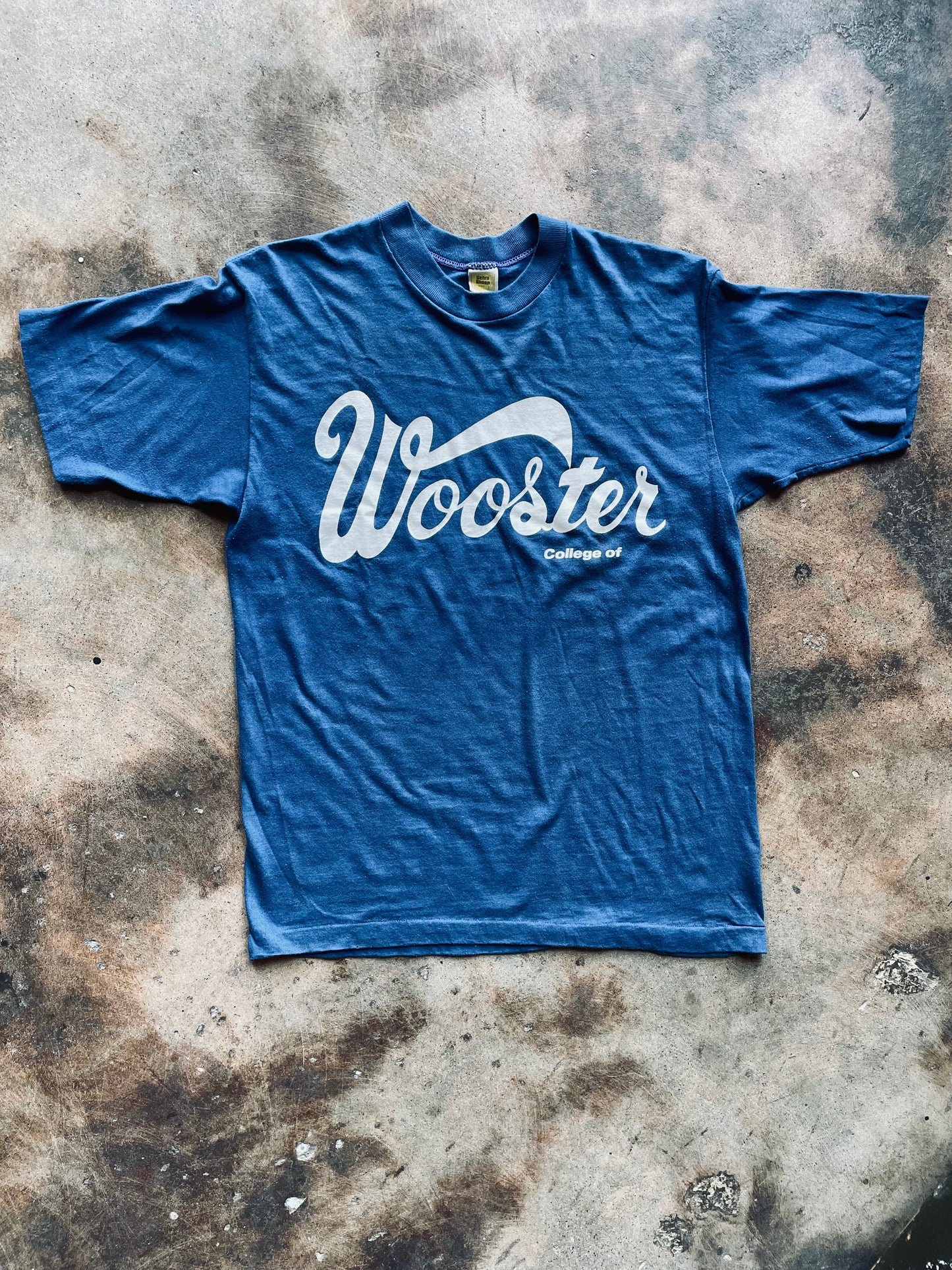 1970’s Velva Sheen “Wooster” Tee | Large