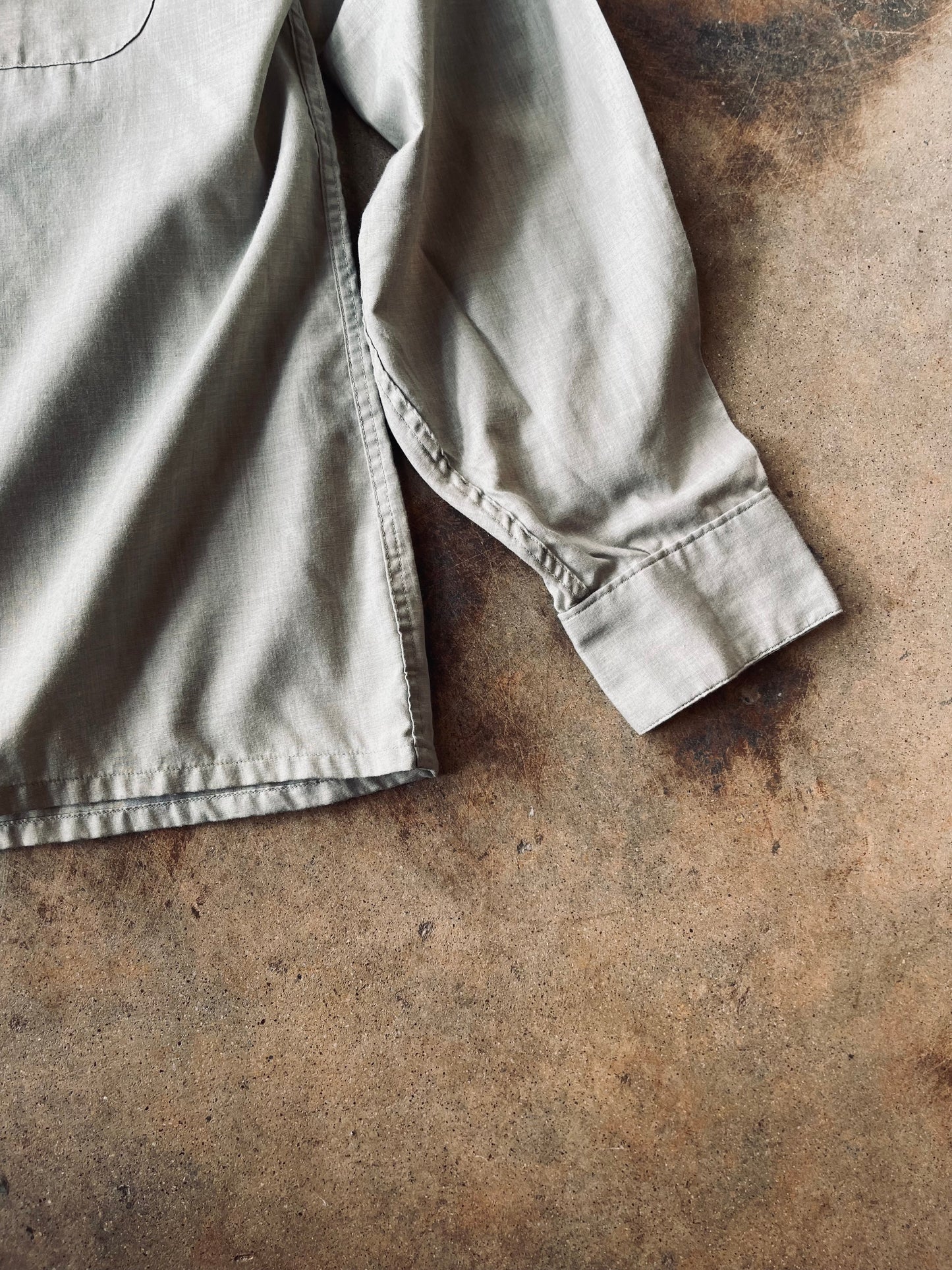 1950’s-60’s Van Heusen Loop Collar Shirt | Medium