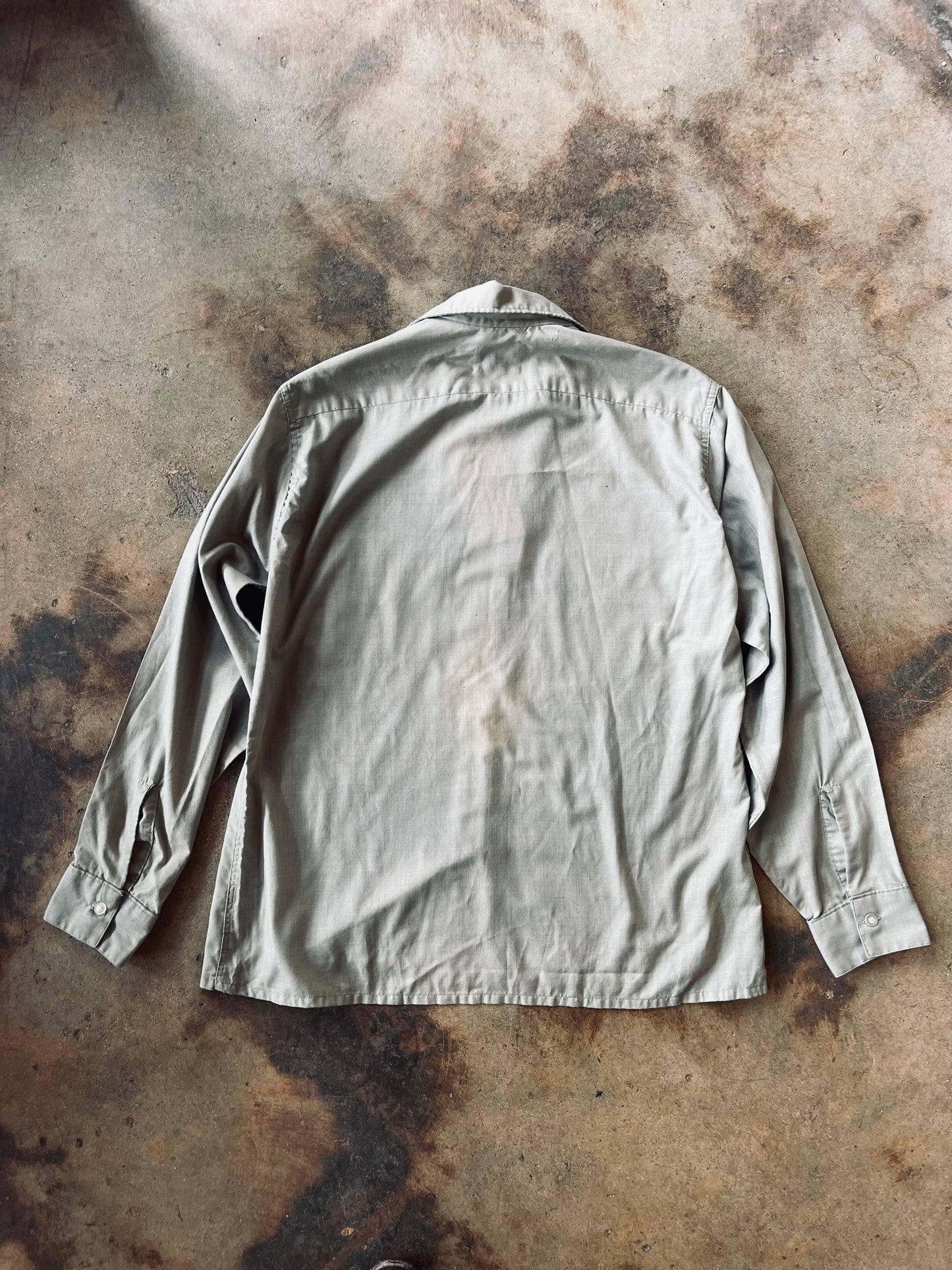 1950’s-60’s Van Heusen Loop Collar Shirt | Medium