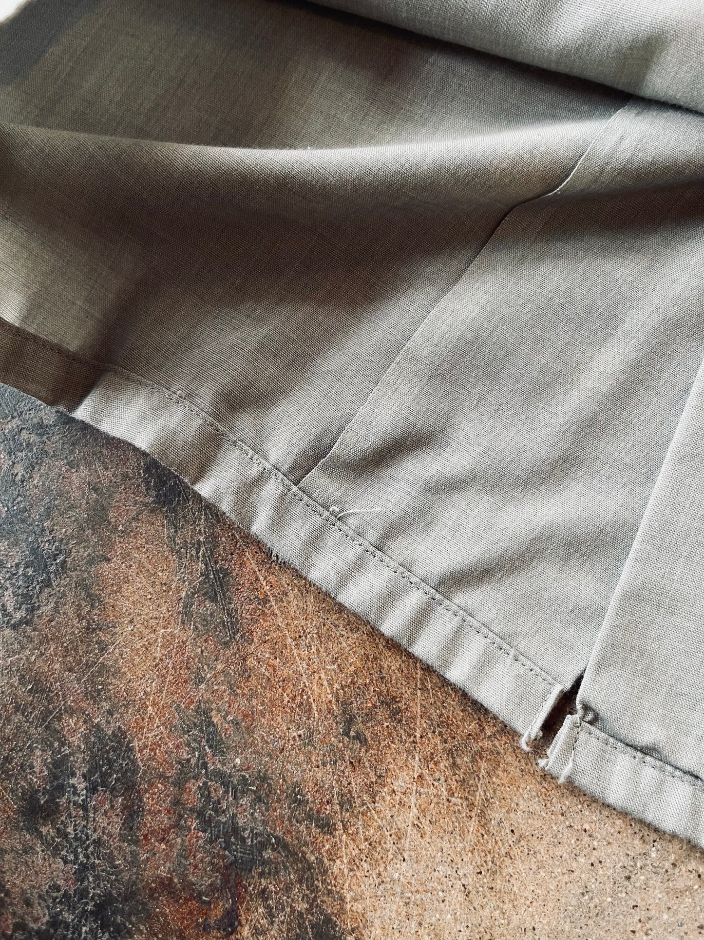 1950’s-60’s Van Heusen Loop Collar Shirt | Medium