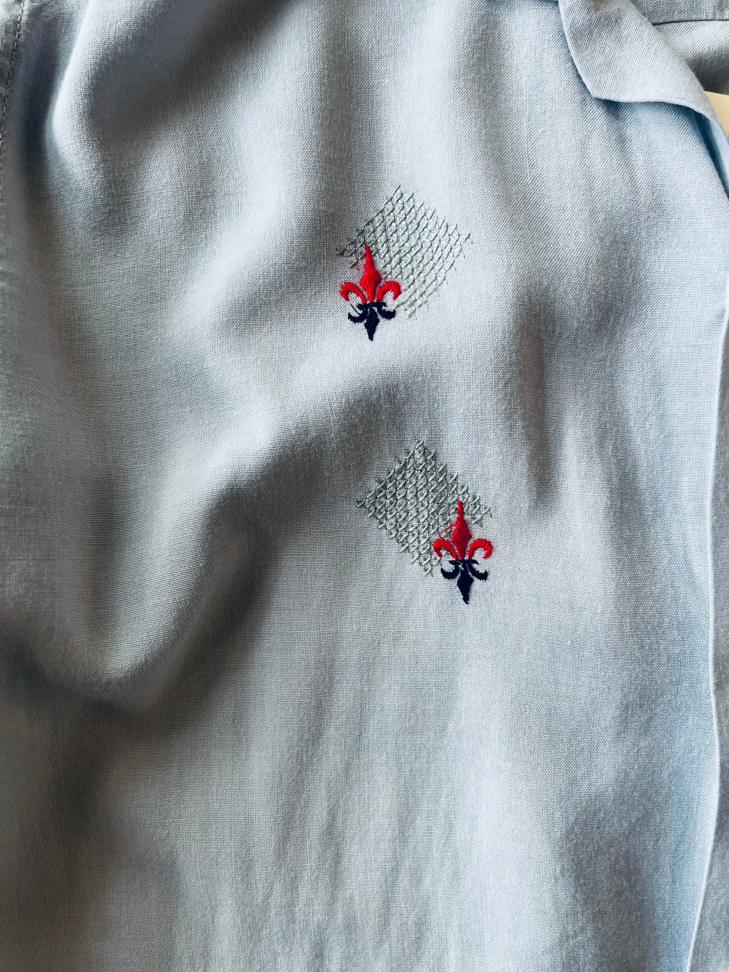 1950’s Le Magnifique Loop Collar Shirt | Medium