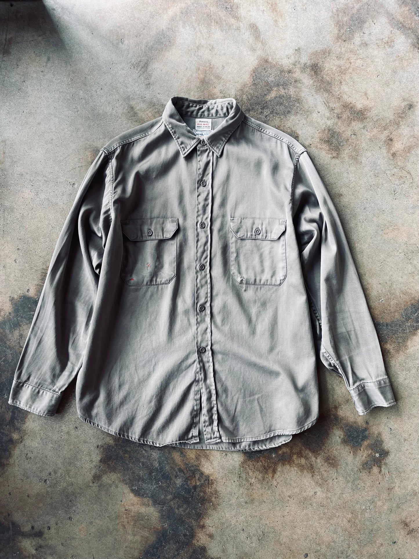 1940’s Penney’s Big Mac Work Shirt | X-Large