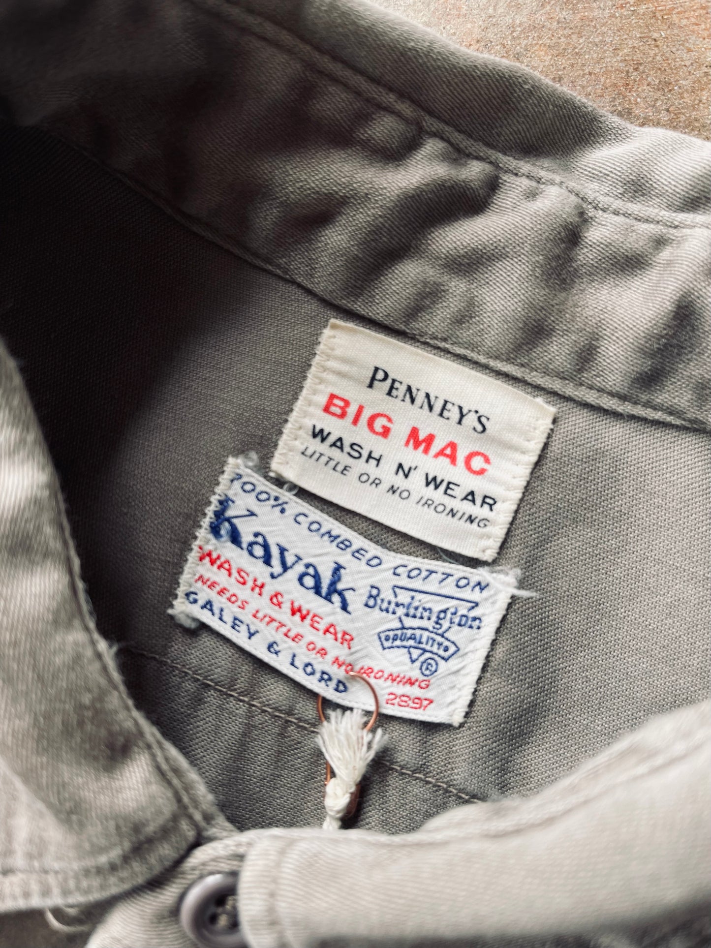 1940’s Penney’s Big Mac Work Shirt | X-Large