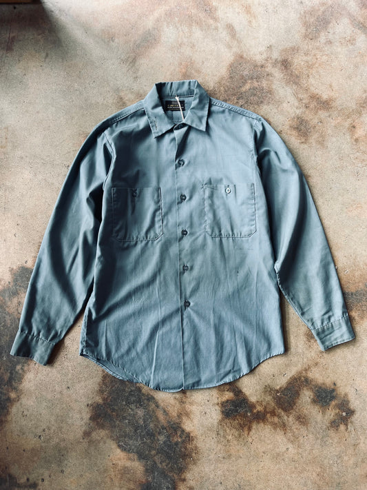 1960’s Sears Perma-Prest Work Shirt | Medium