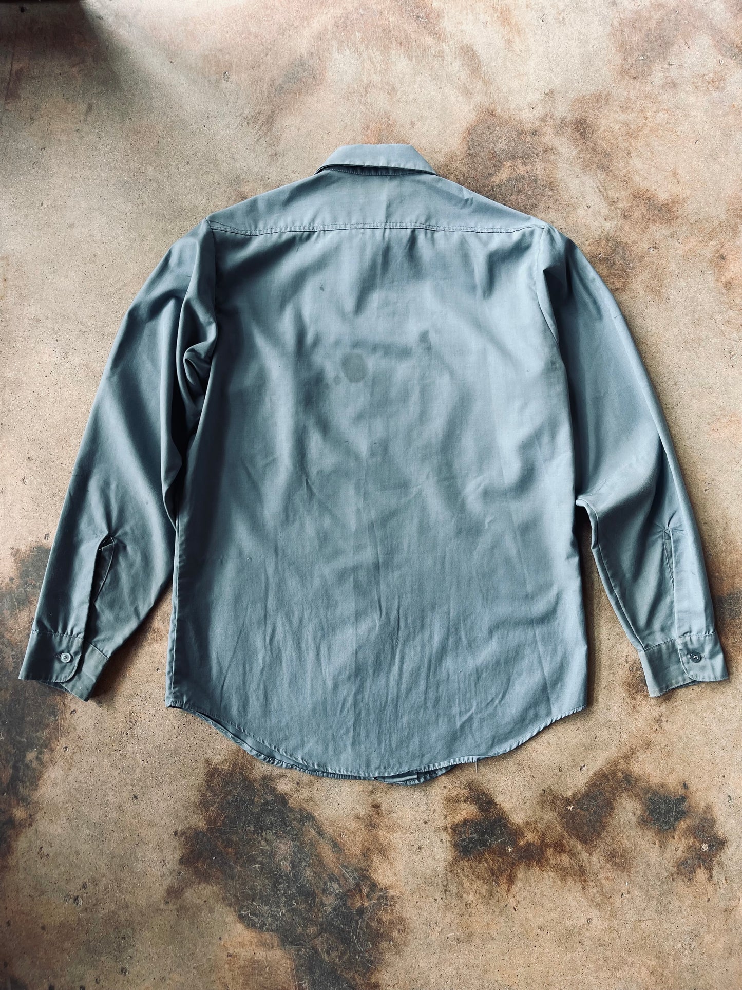 1960’s Sears Perma-Prest Work Shirt | Medium
