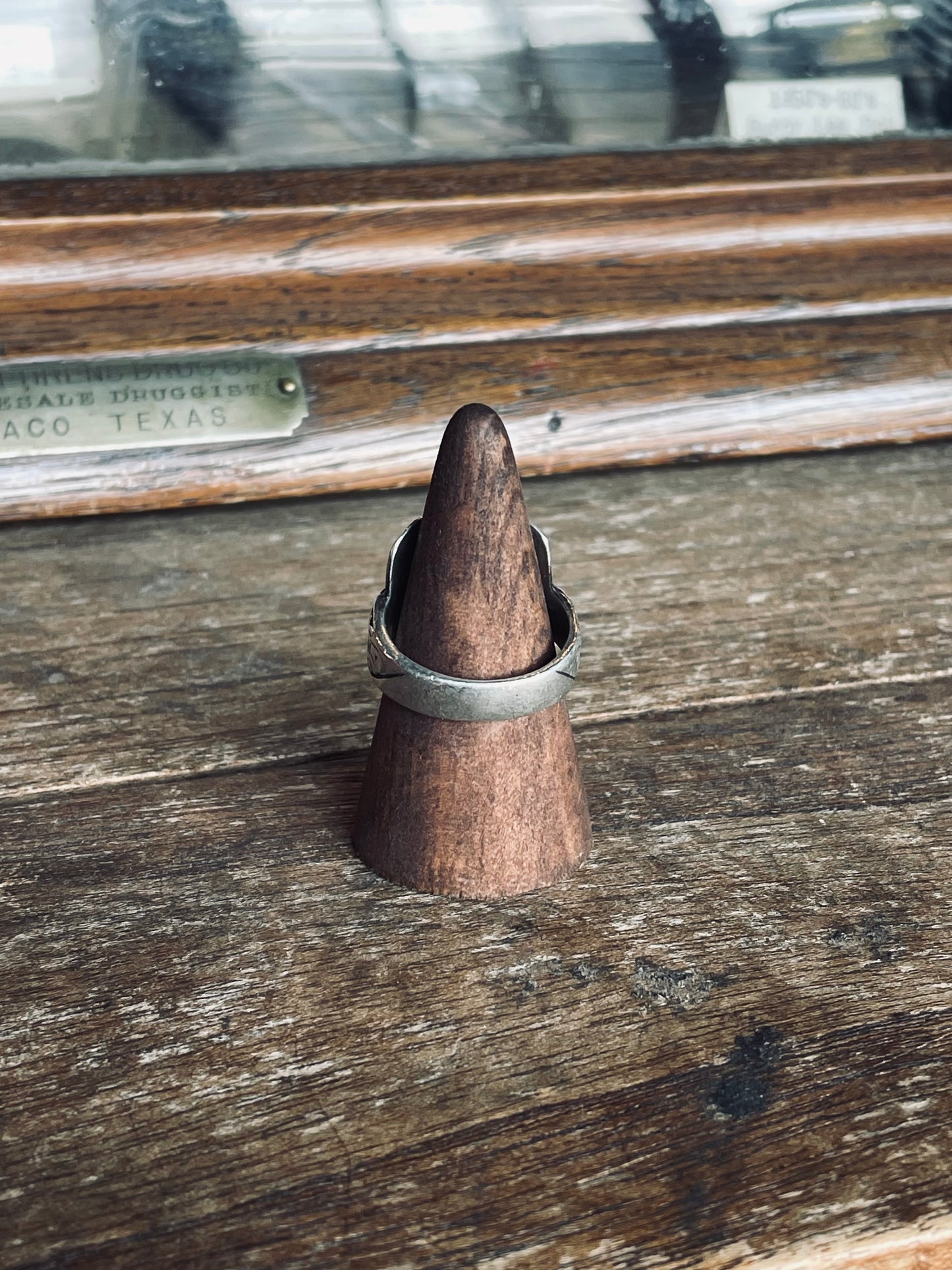 Vintage Sterling Saddle Ring