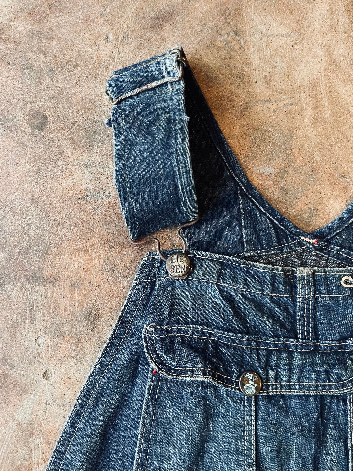 1940’s Big Ben Denim Overalls | 34x29