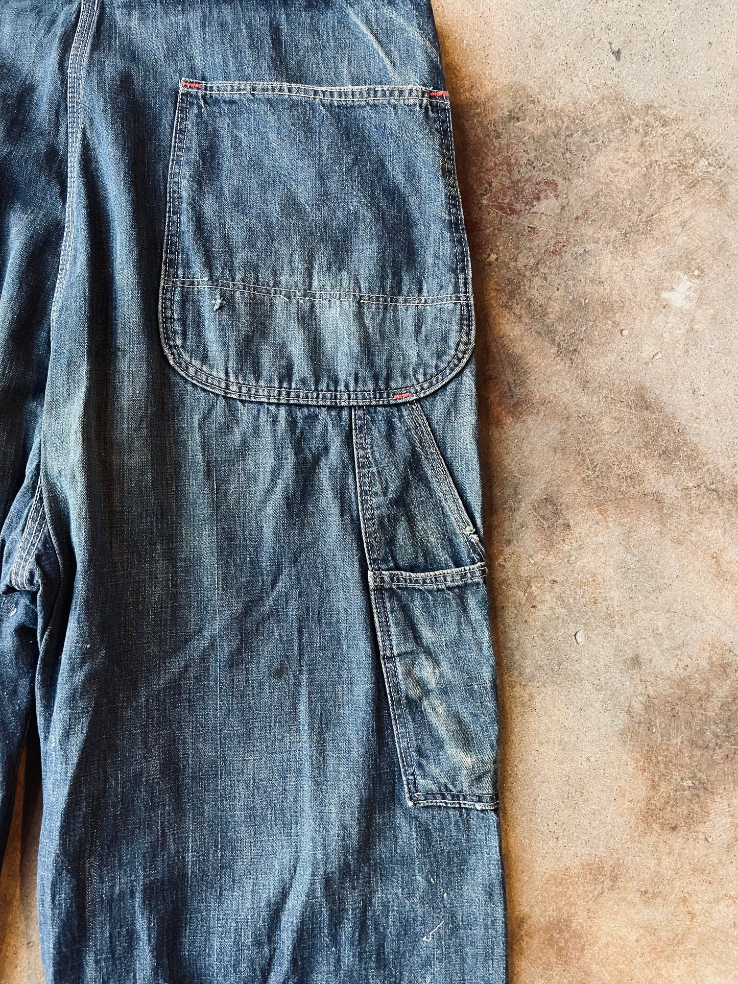 1940’s Big Ben Denim Overalls | 34x29