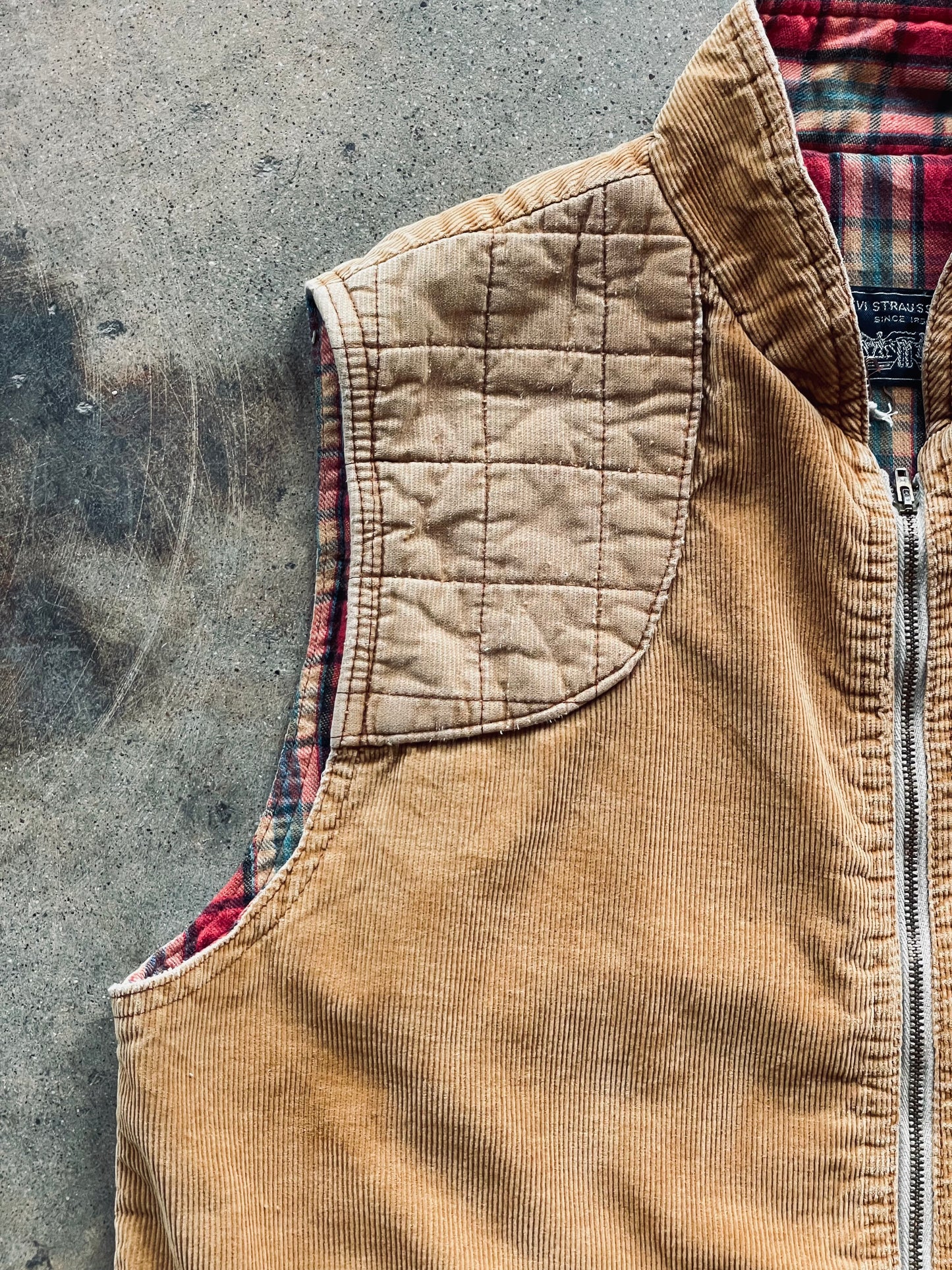 1970’s-80’s Levi’s Corduroy Vest | Medium