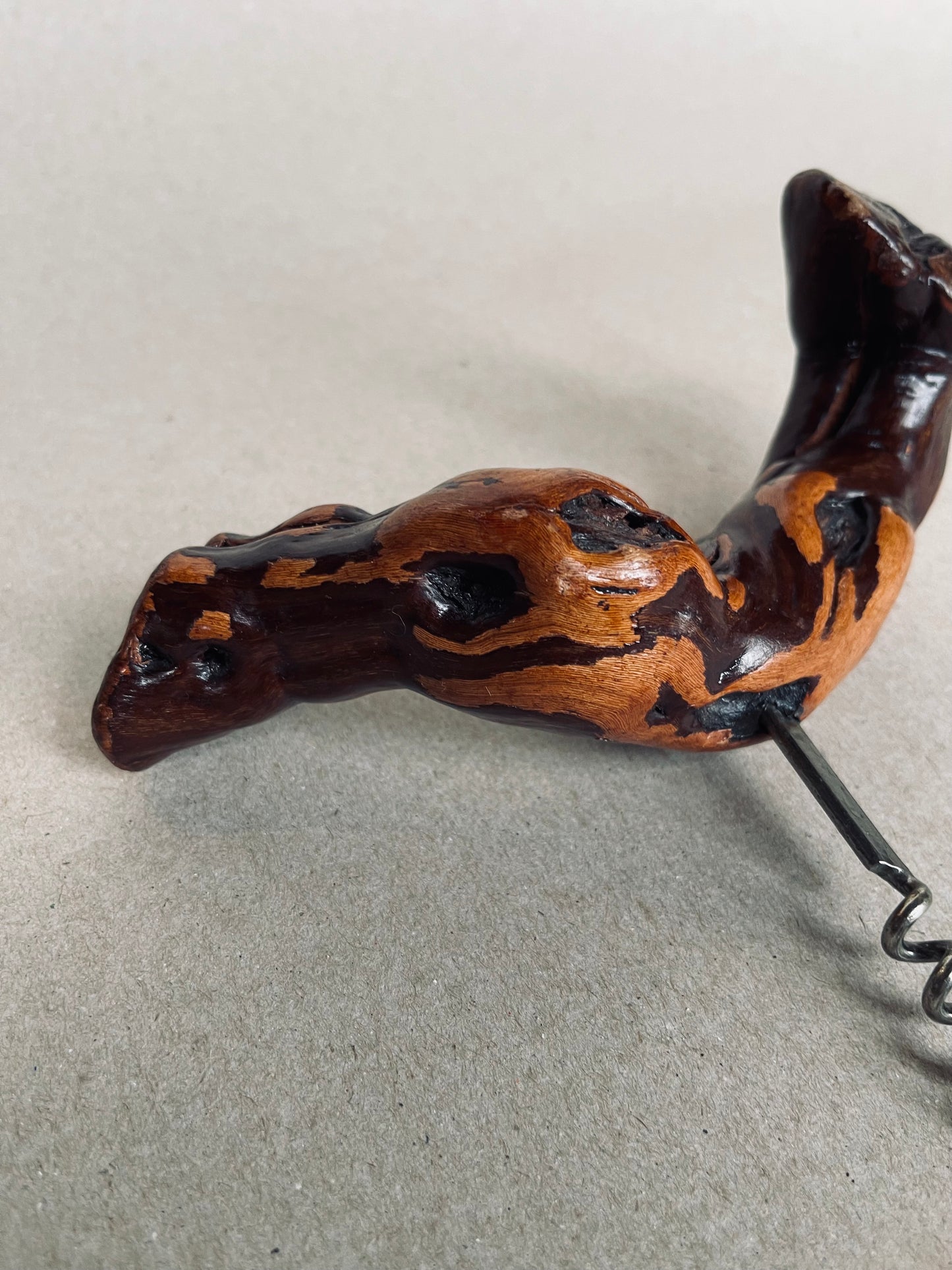 Natural Wood Corkscrew