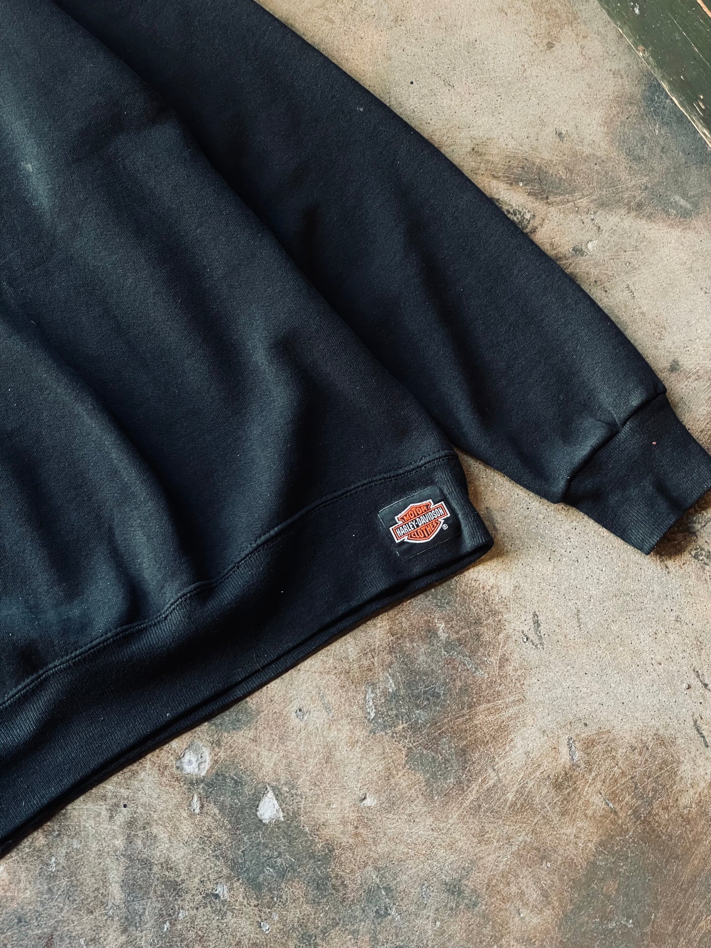 1990’s Harley-Davidson Raglan Sleeve Sweatshirt | Large