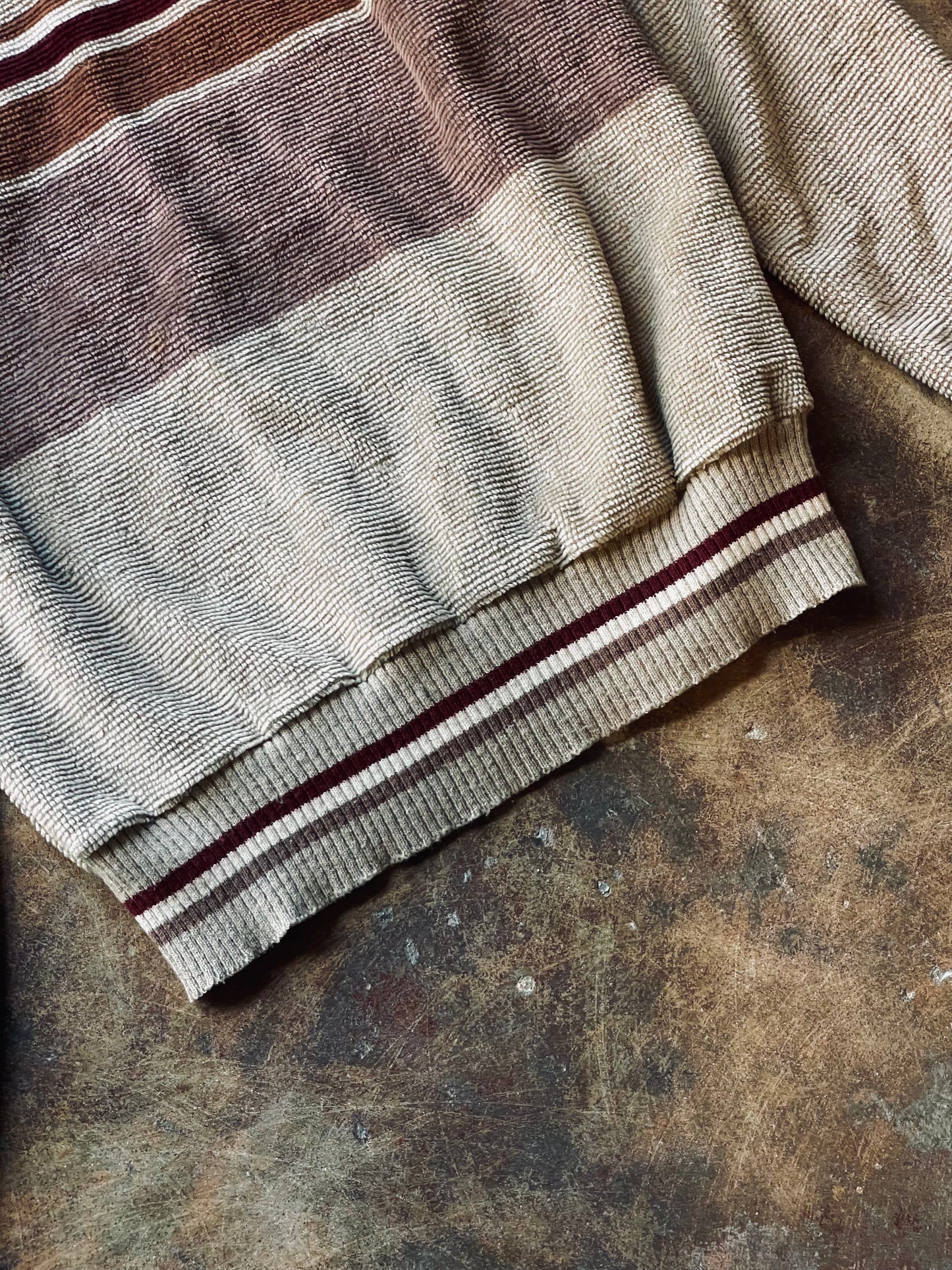 1970’s Peter B V-Neck Sweater | Small