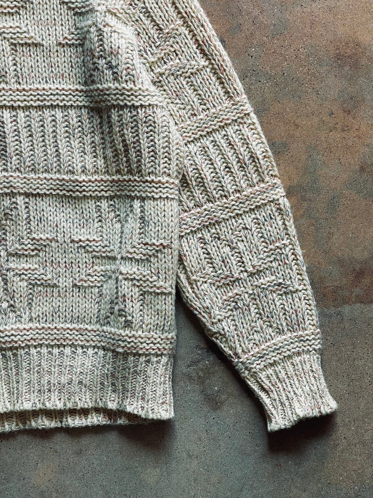 1980’s Brentwood Loose Knit Turtleneck | Medium