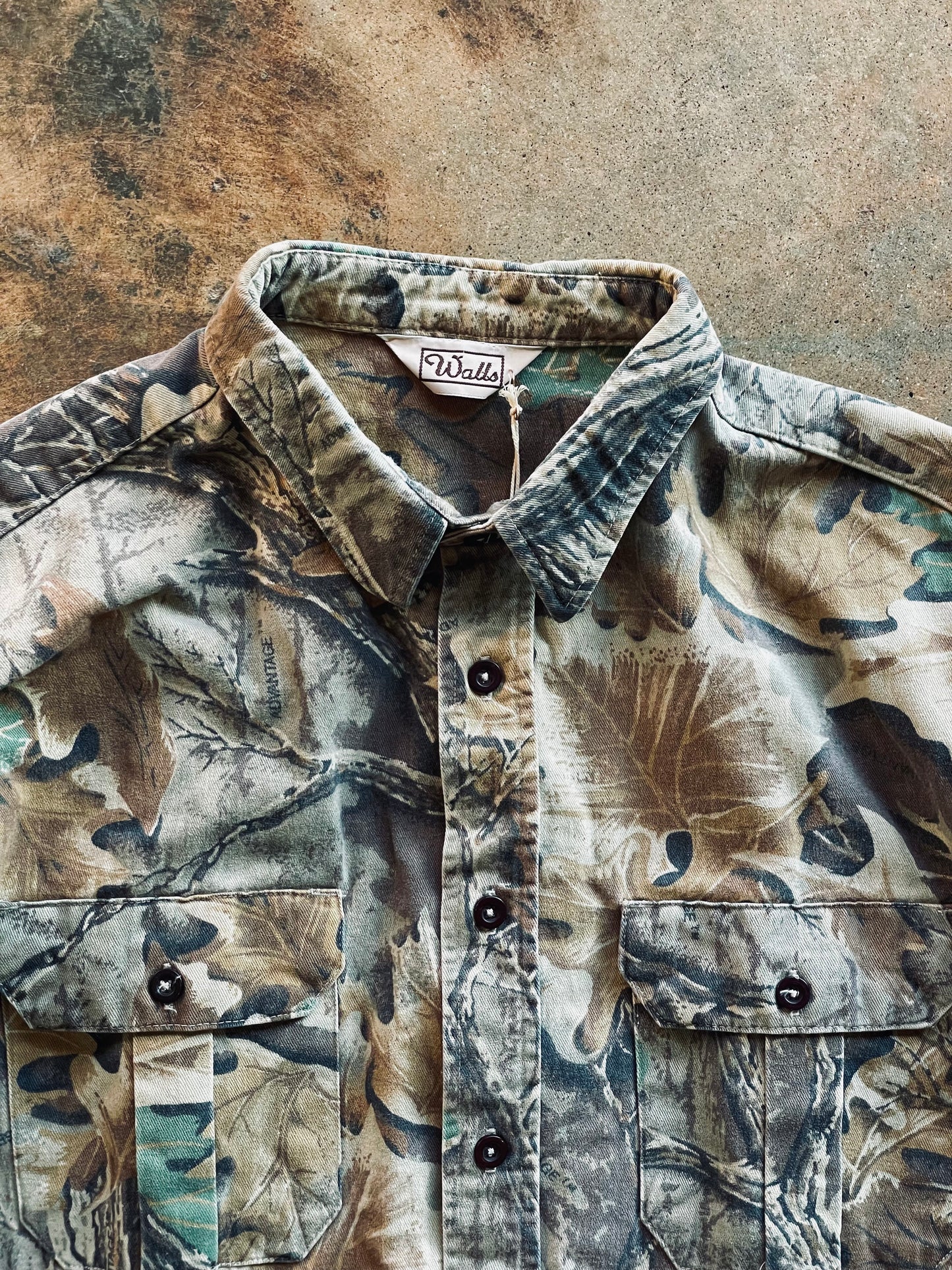 Vintage Walls Camo Shirt | XX-Large