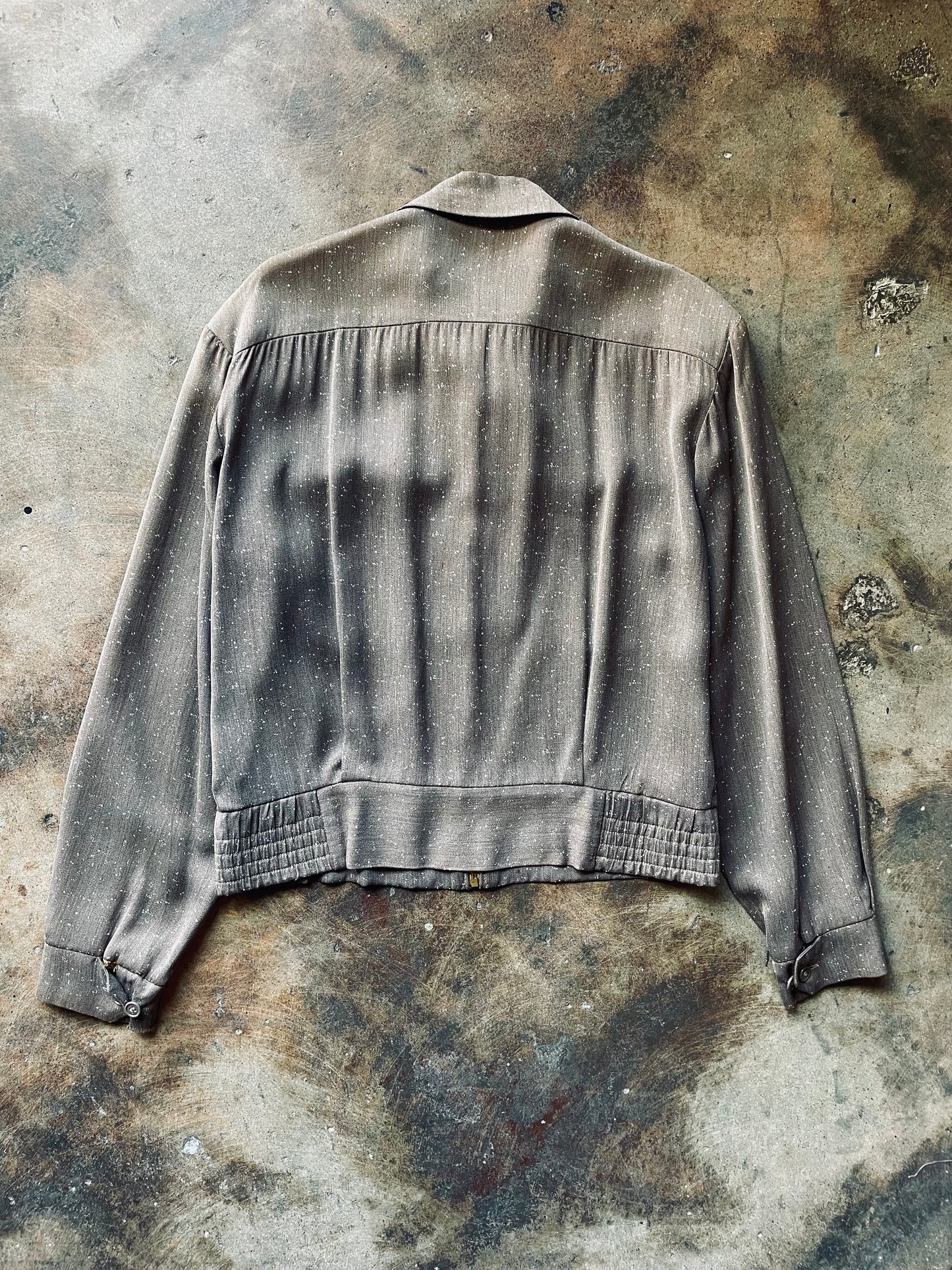 1950’s California Trends Gaberdine Ricky Jacket | Medium