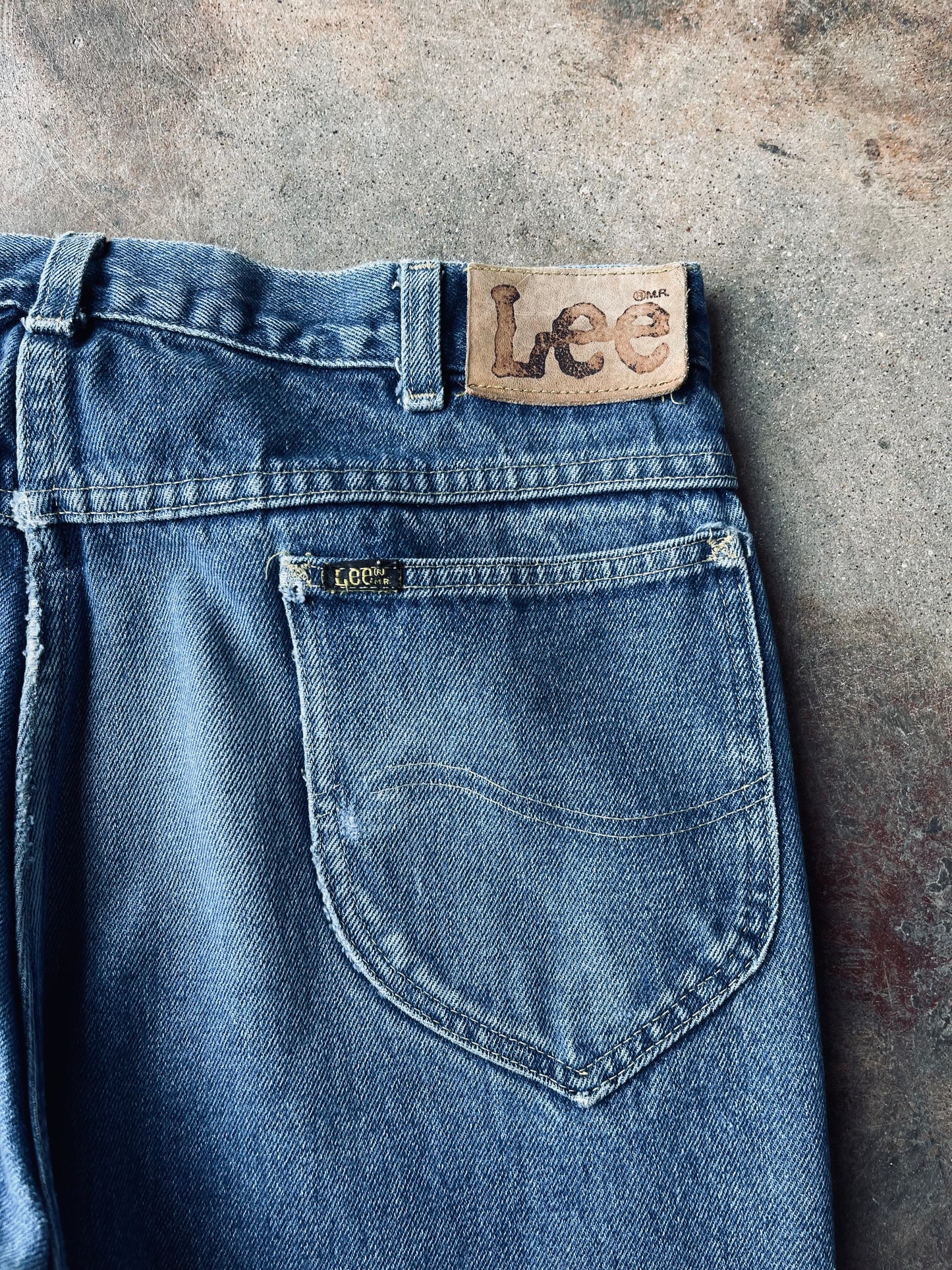 1980’s Lee Rider Straight Leg Denim | 34X30