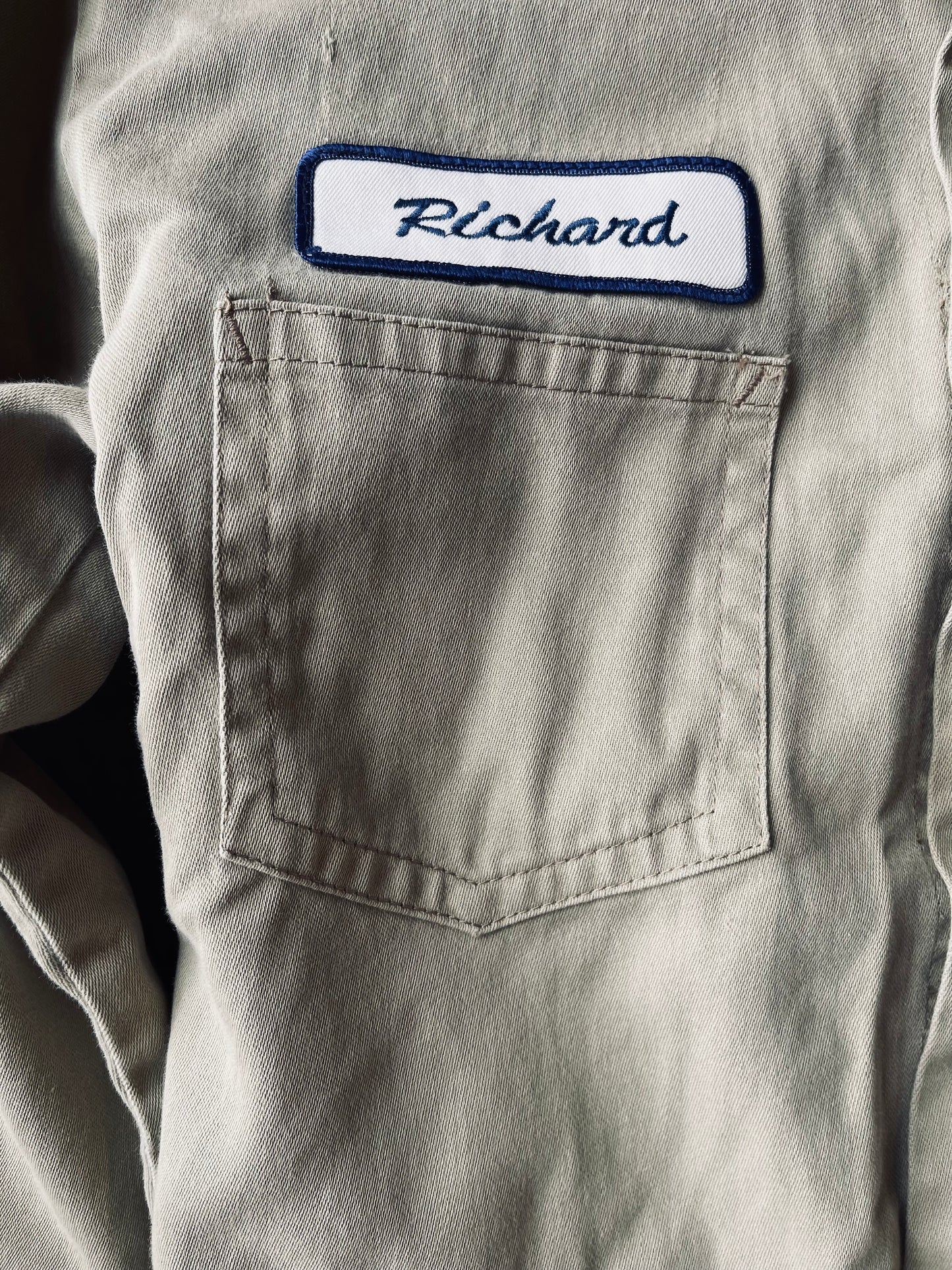 Vintage Cropped Work Jacket | Large