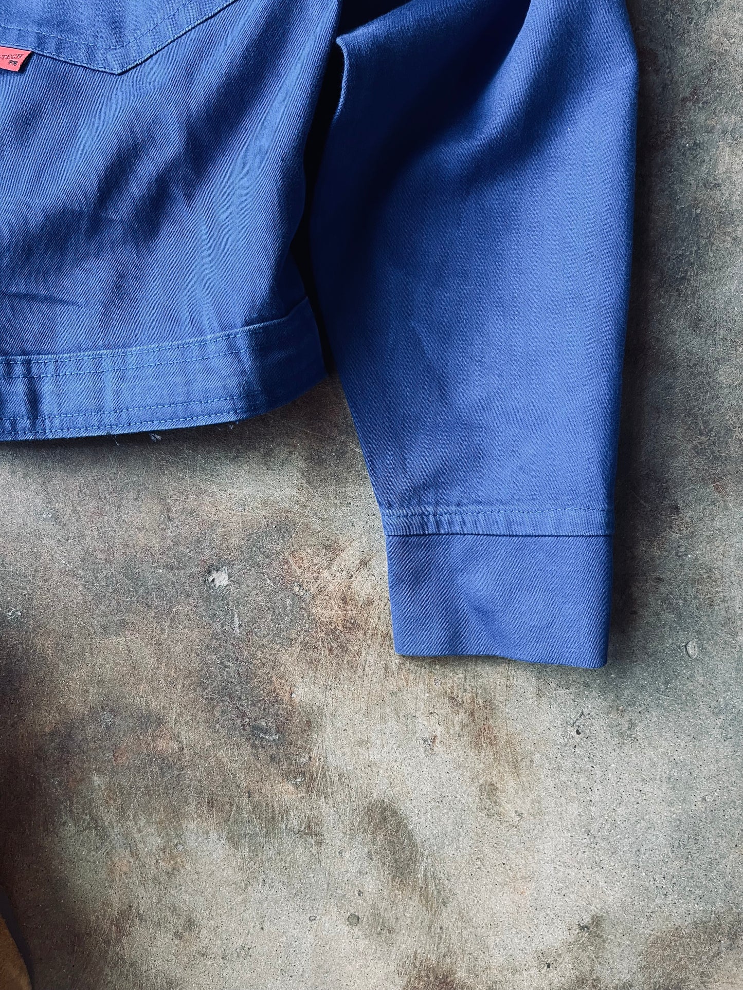 Vintage Cropped Work Jacket | Large