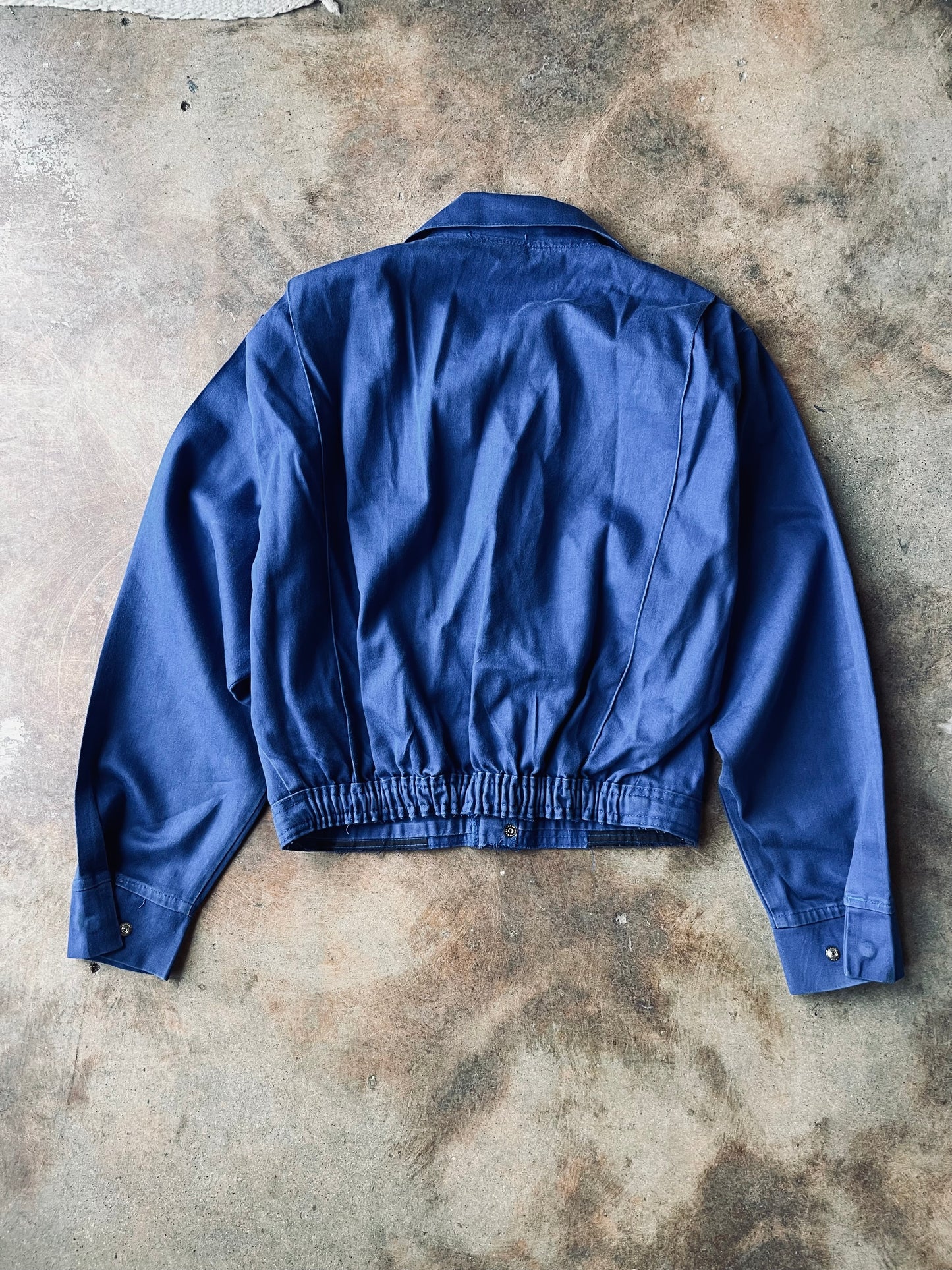 Vintage Cropped Work Jacket | Large
