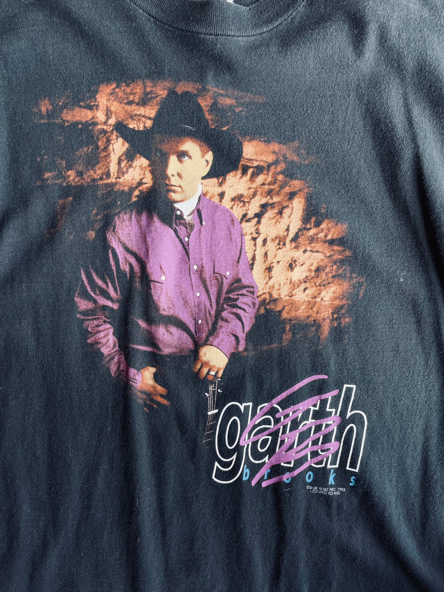 1993 Garth Brooks Graphic Tee | Large