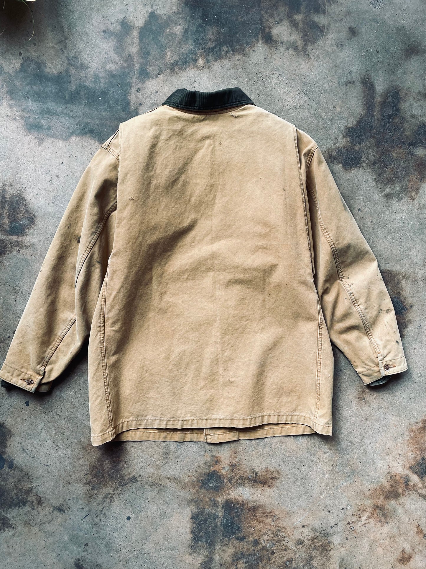 1970’s-80’s L.L. Bean Canvas Coat w/ Detachable Liner | X-Large