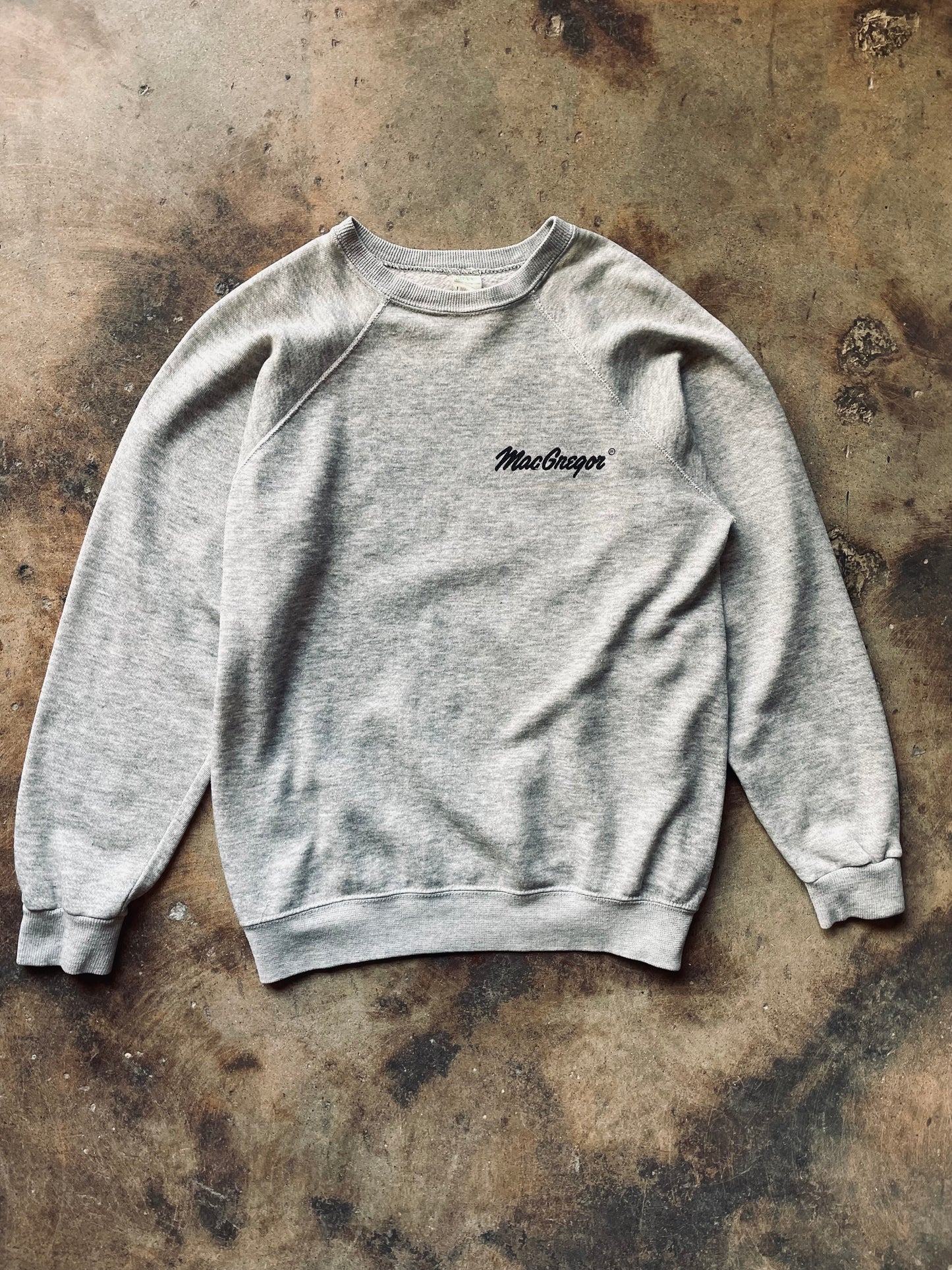 1970’s Sportswear MacGregor Raglan Sleeve Sweatshirt |  Large