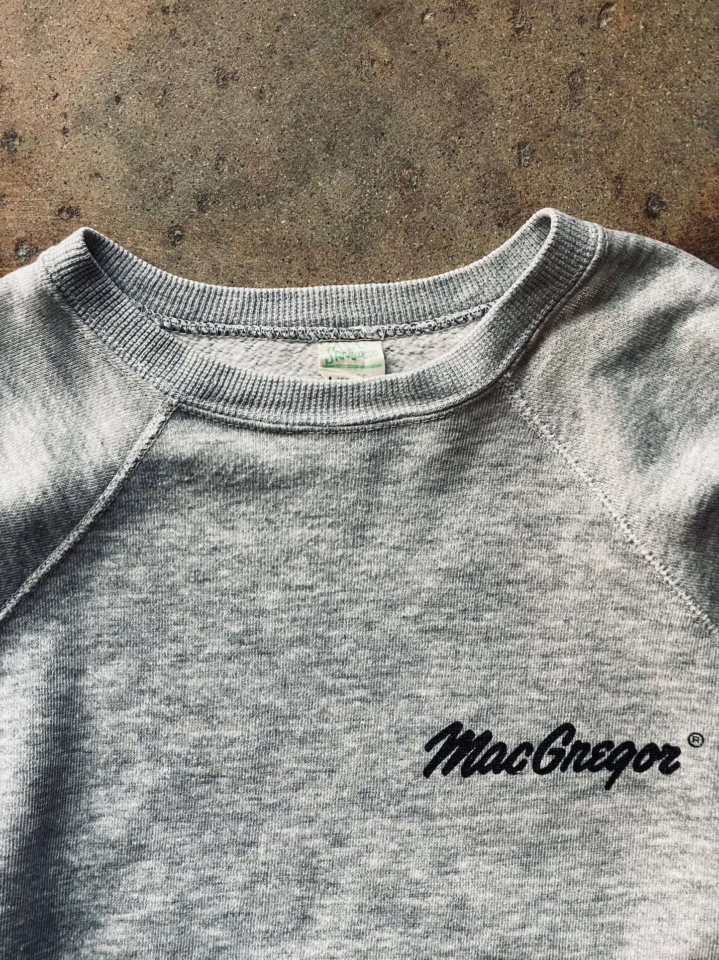 1970’s Sportswear MacGregor Raglan Sleeve Sweatshirt |  Large