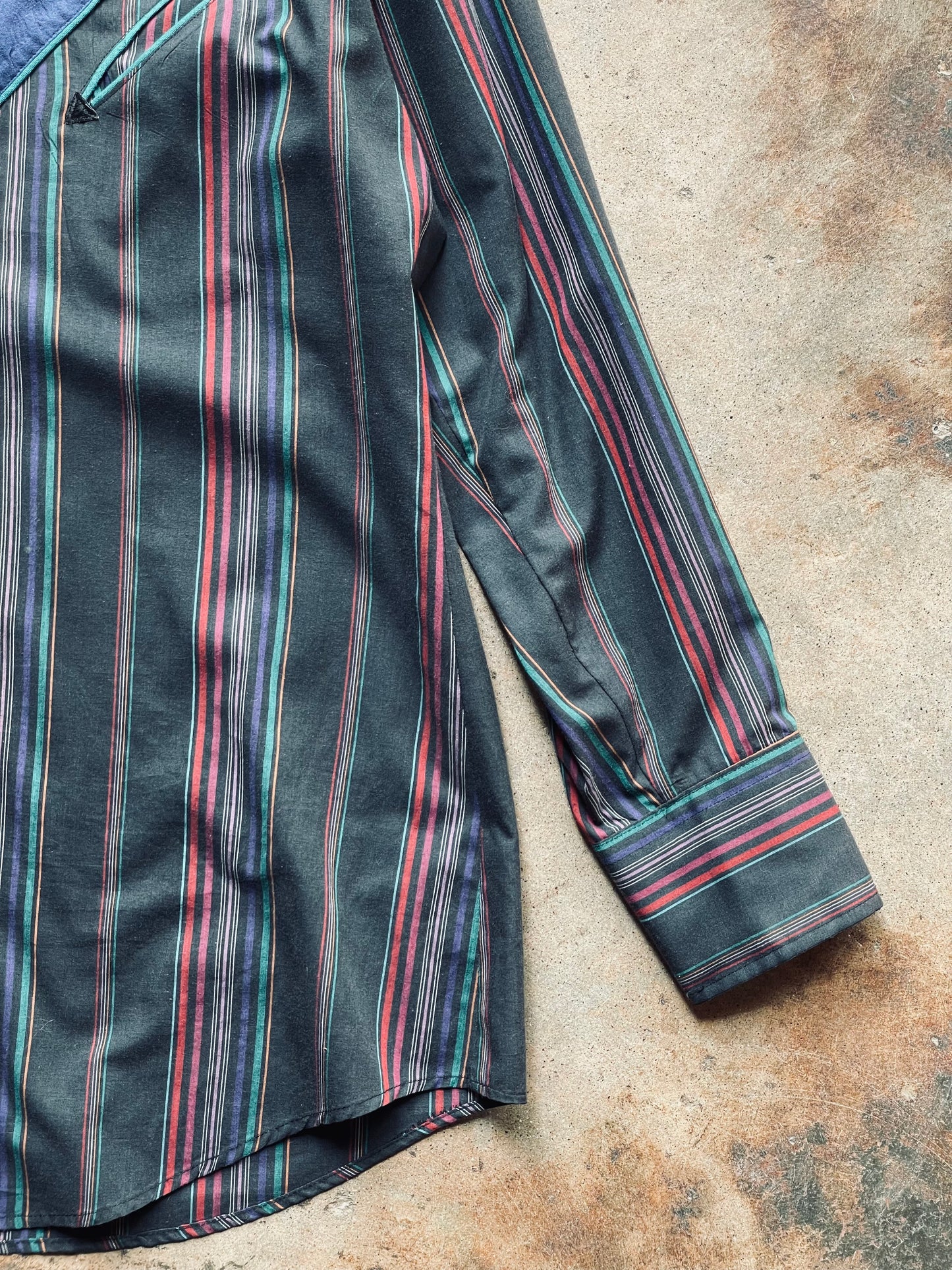 1980’s Kenny Rogers Western Pearl Snap | Large