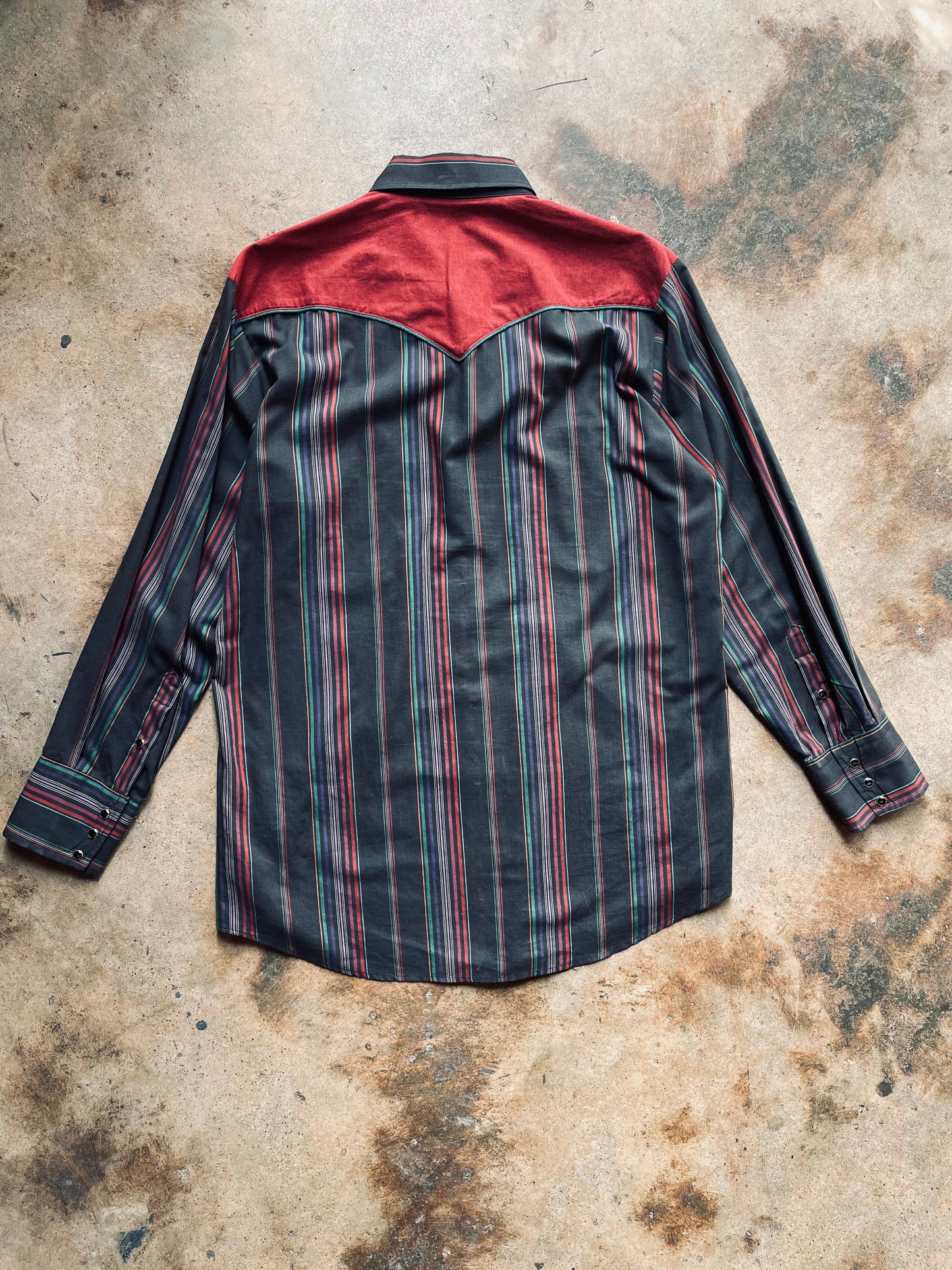 1980’s Kenny Rogers Western Pearl Snap | Large