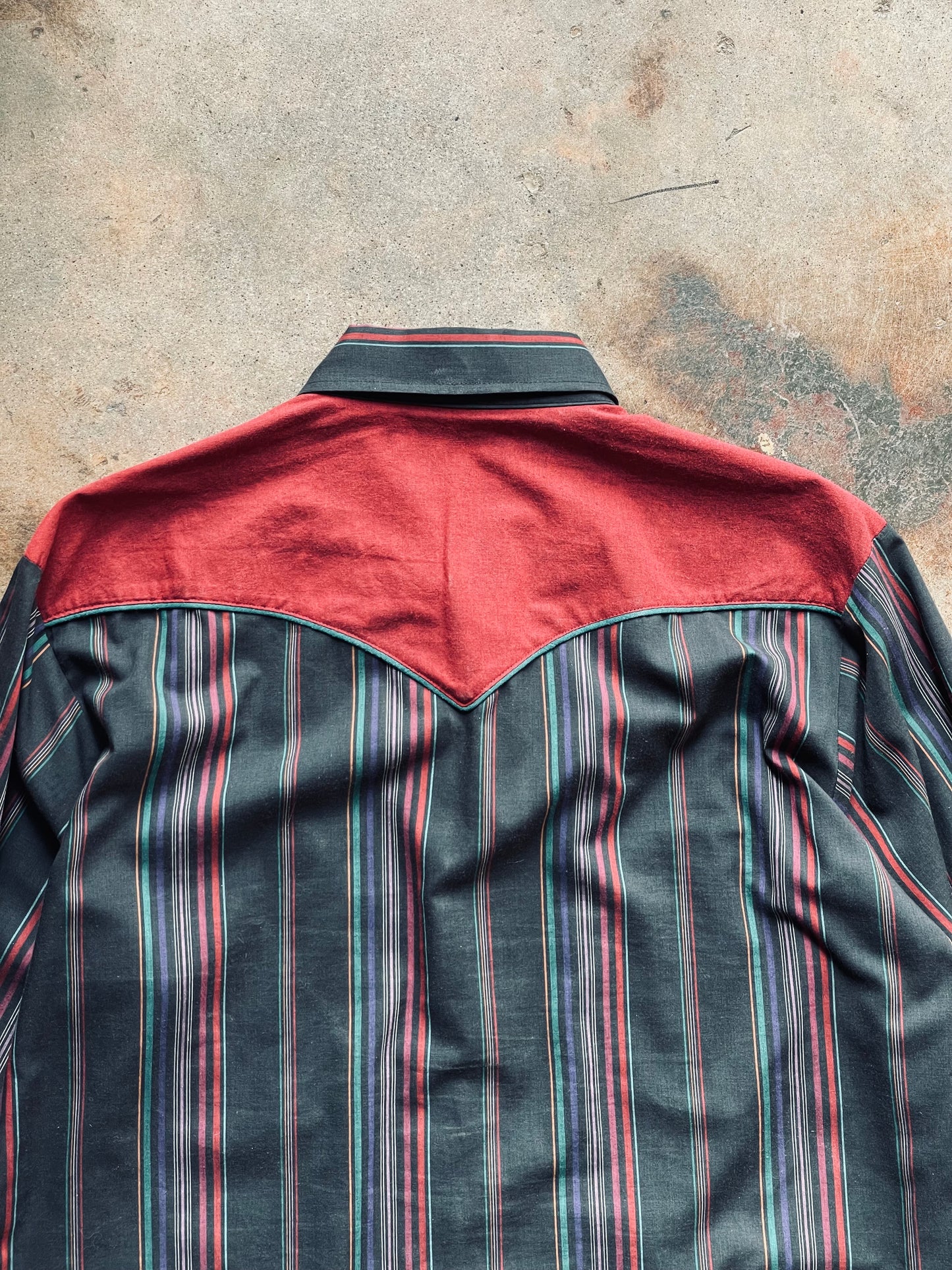 1980’s Kenny Rogers Western Pearl Snap | Large