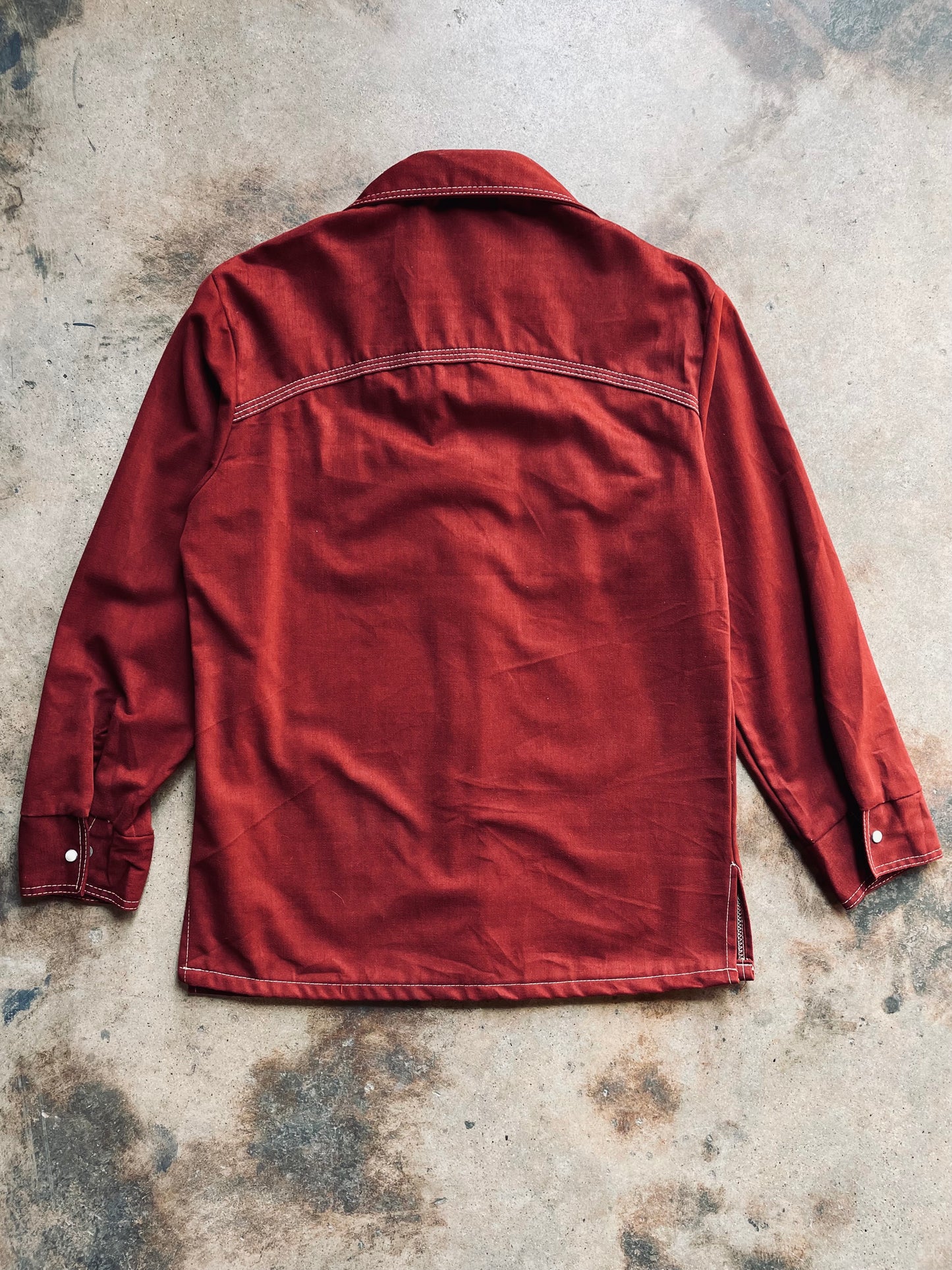 1970’s Sears Hands Off Western Pearl Snap | Medium