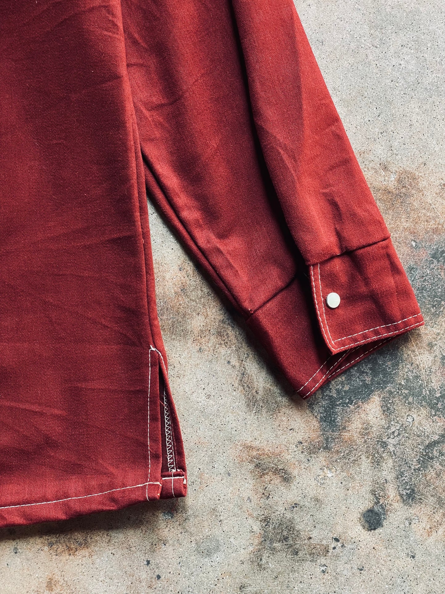 1970’s Sears Hands Off Western Pearl Snap | Medium