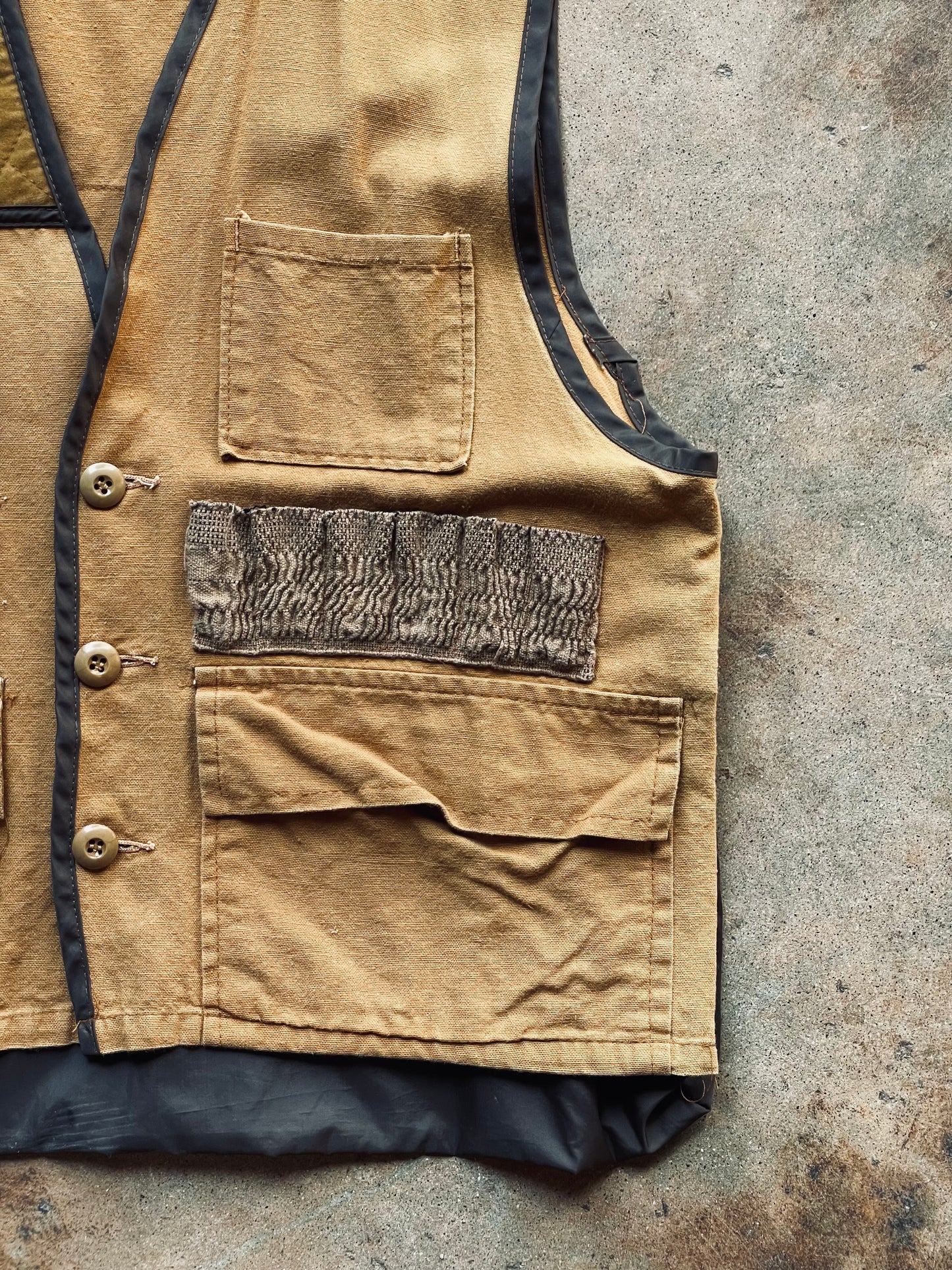 1980’s Duck Bay Hunting Vest | Medium
