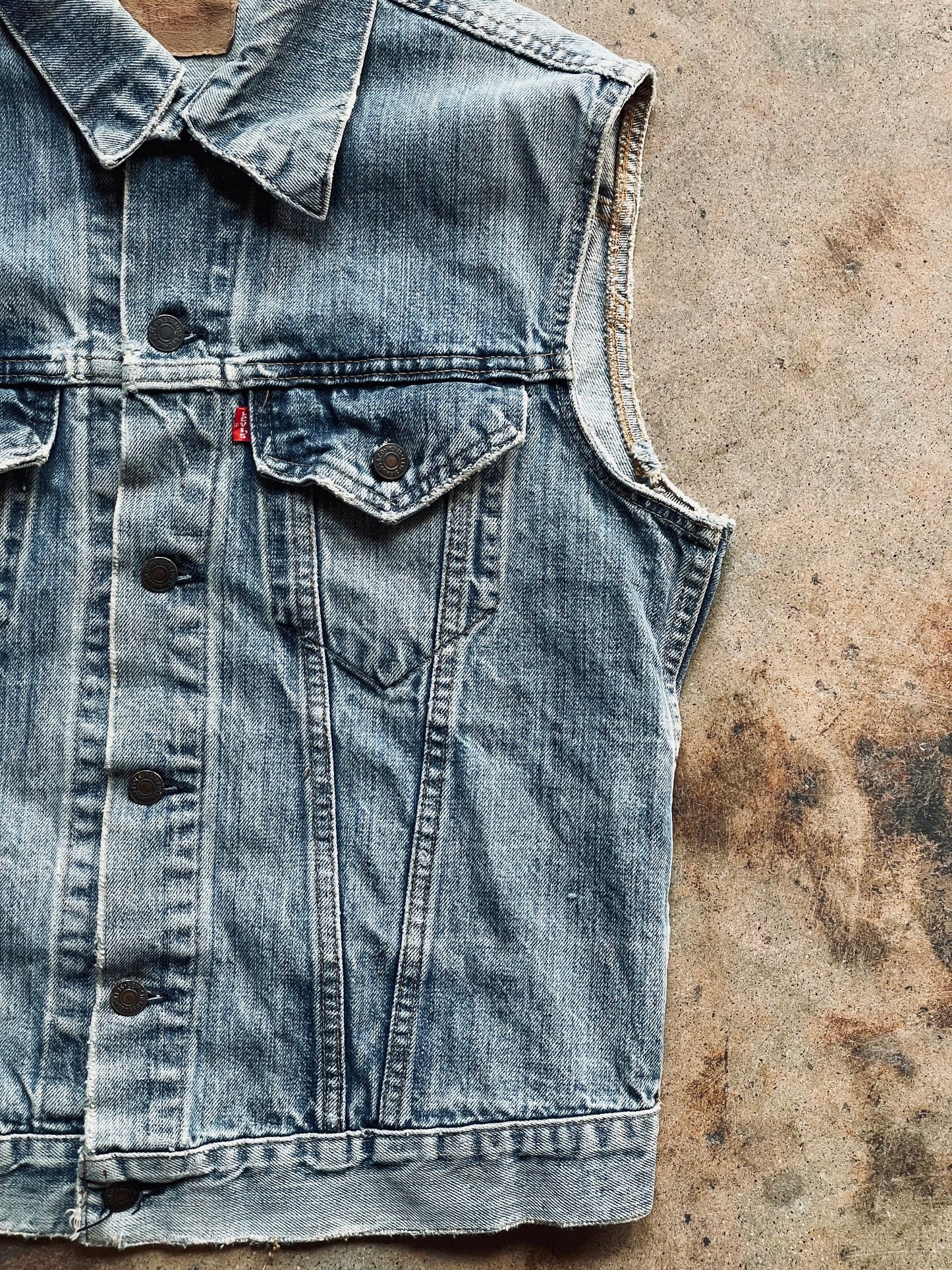 1980’s Levi’s Type-III Denim Vest | Medium