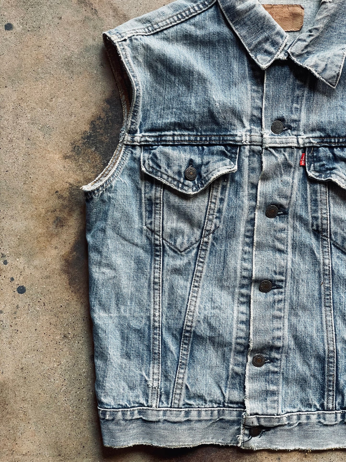 1980’s Levi’s Type-III Denim Vest | Medium