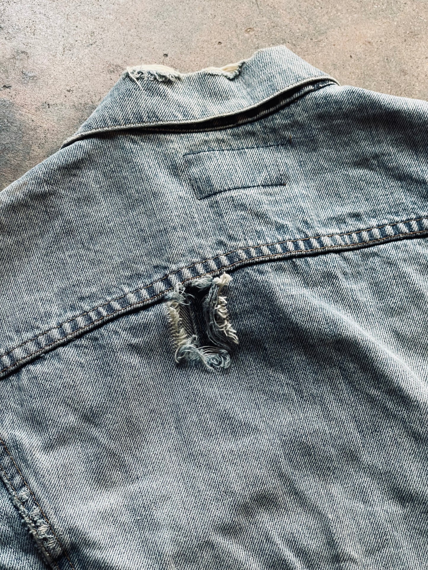 1980’s Levi’s Type-III Denim Vest | Medium