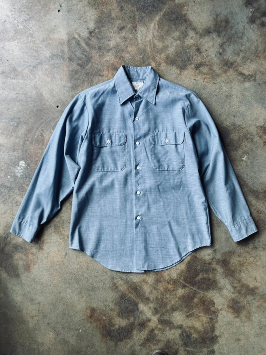 1960’s Big Mac Selvedge Chambray Work Shirt | Medium