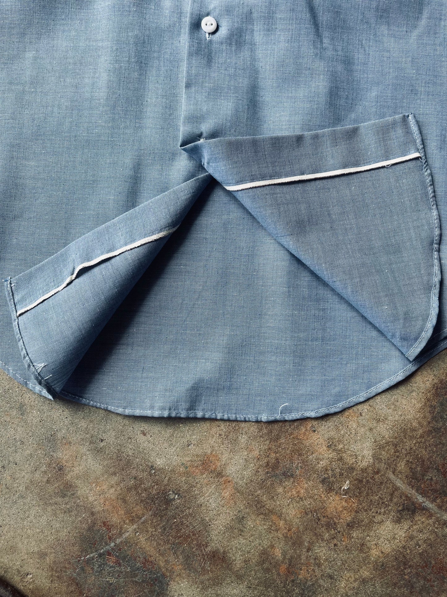 1960’s Big Mac Selvedge Chambray Work Shirt | Medium