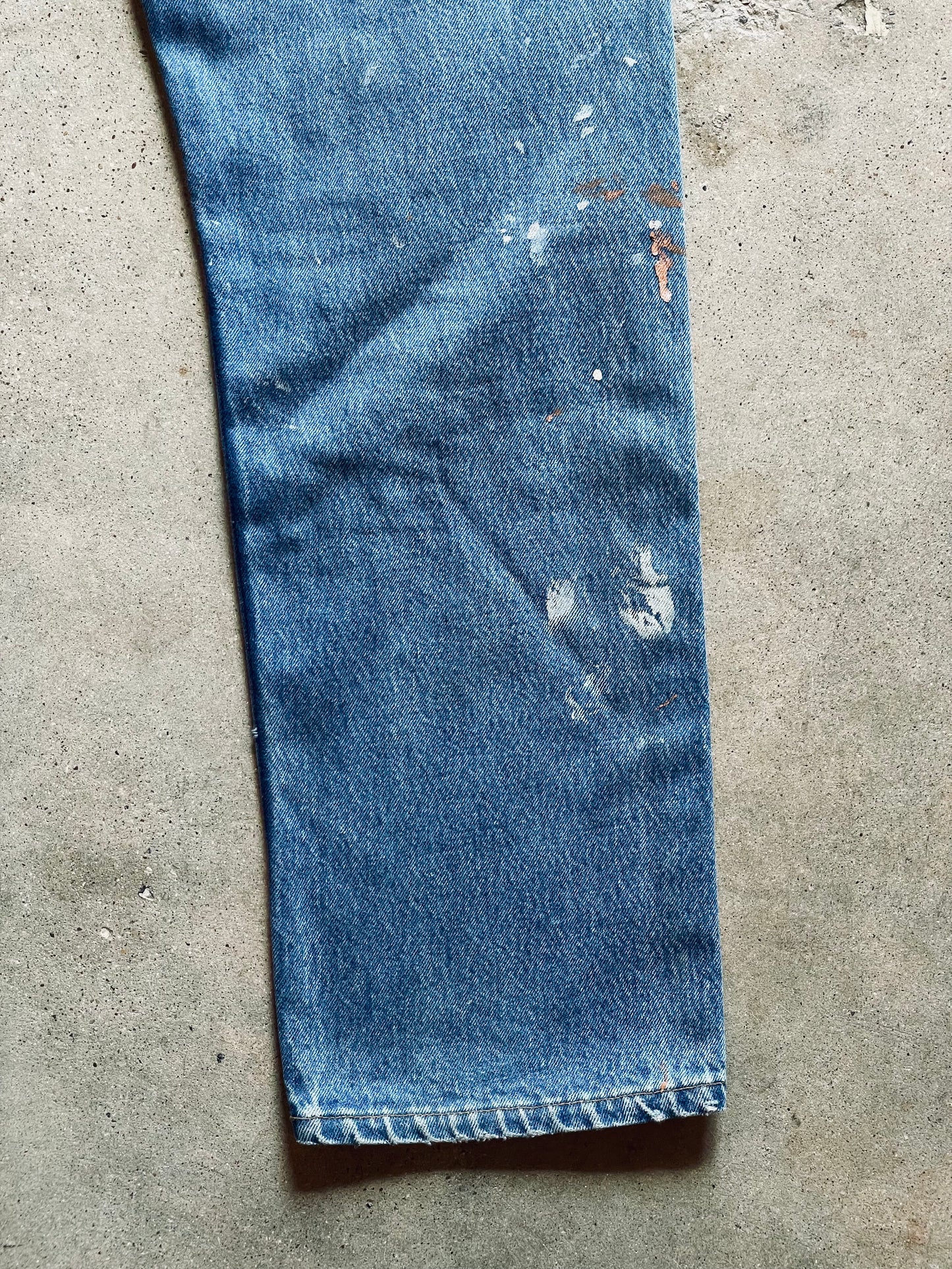 1999 Levi’s 501 Painted Denim | 35x32