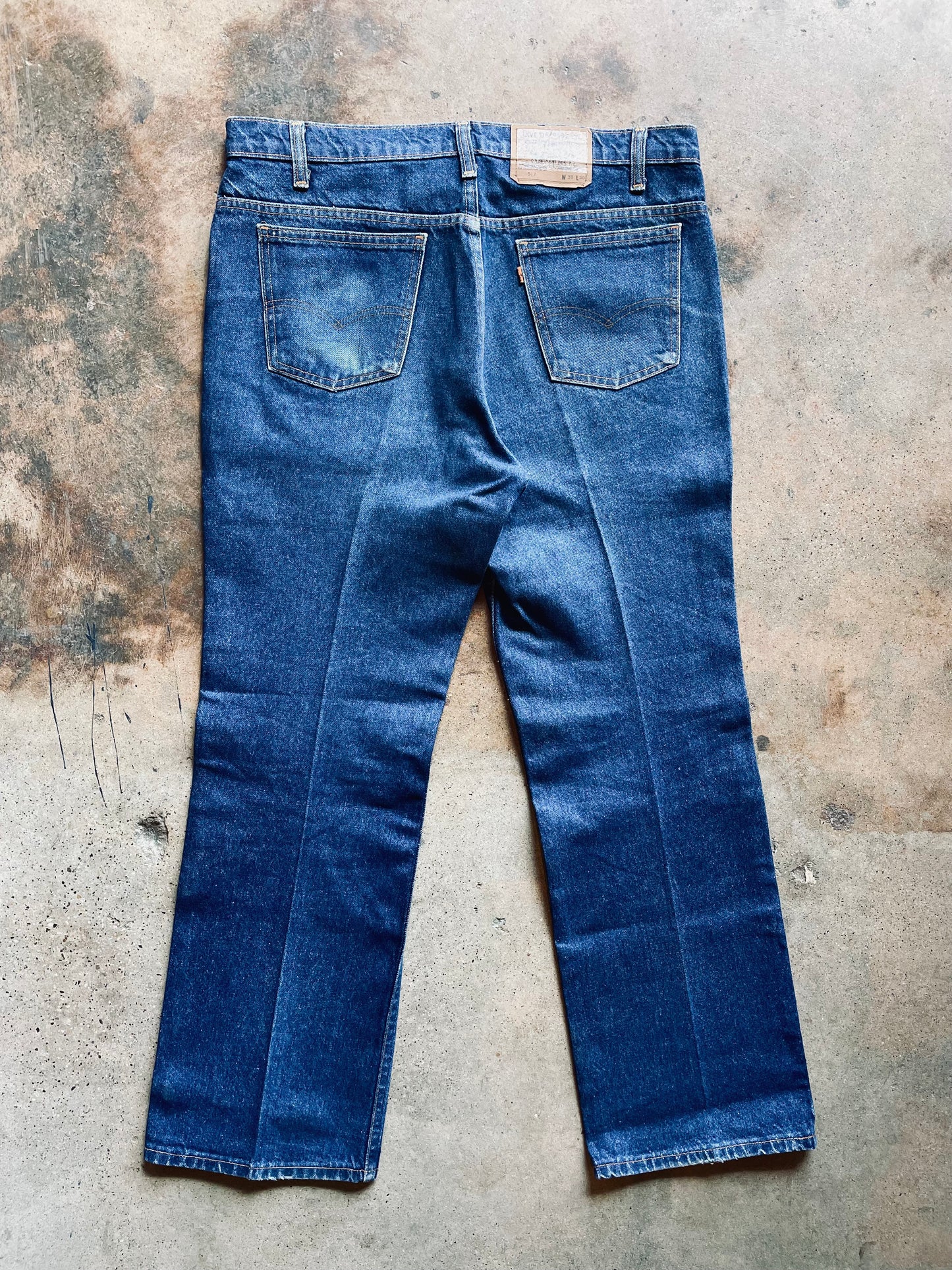 Vintage Levi’s Orange Tab 517 Bootcut Denim | 38x30