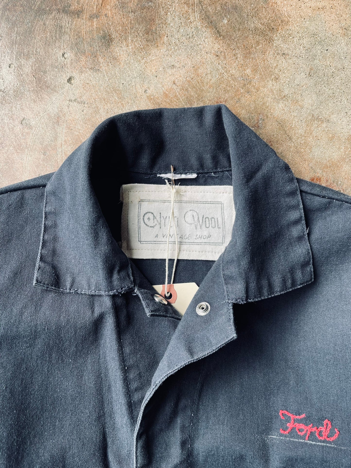Vintage Re-Imagined Cropped Work Jacket | Medium