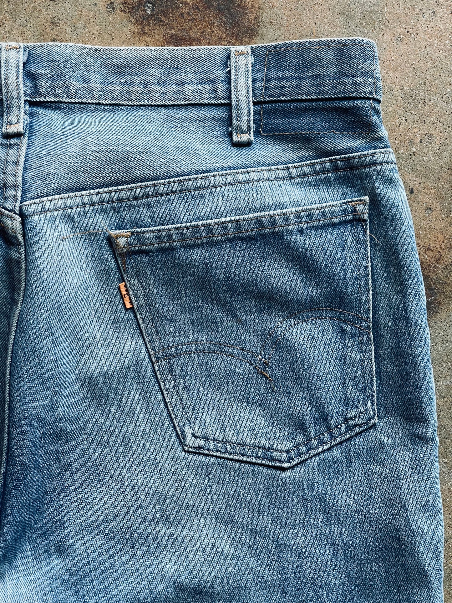 1970’s Levi’s 636 Flare Denim | 36x33