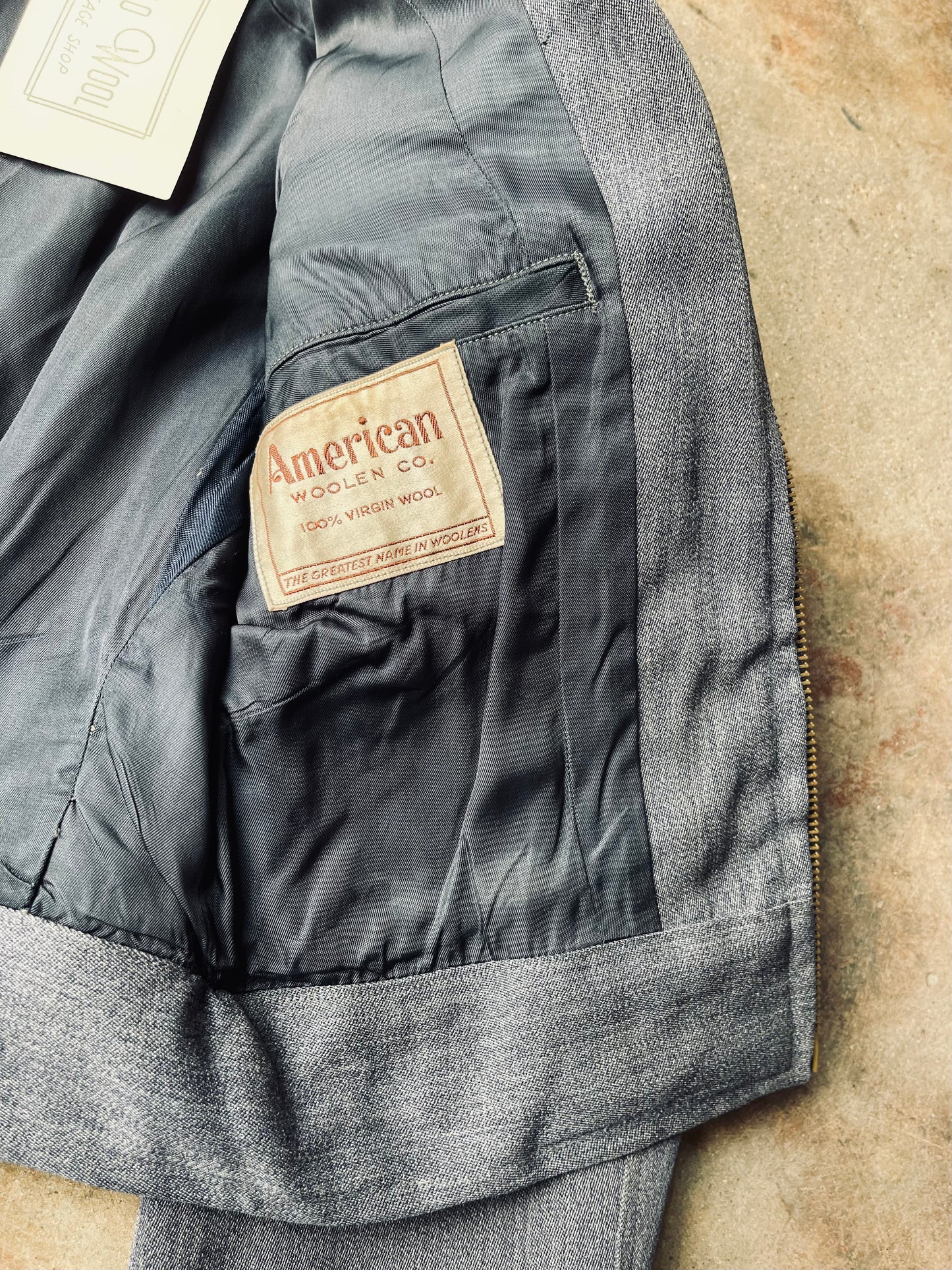 1940’s American Woolens Ricky Jacket | X-Small