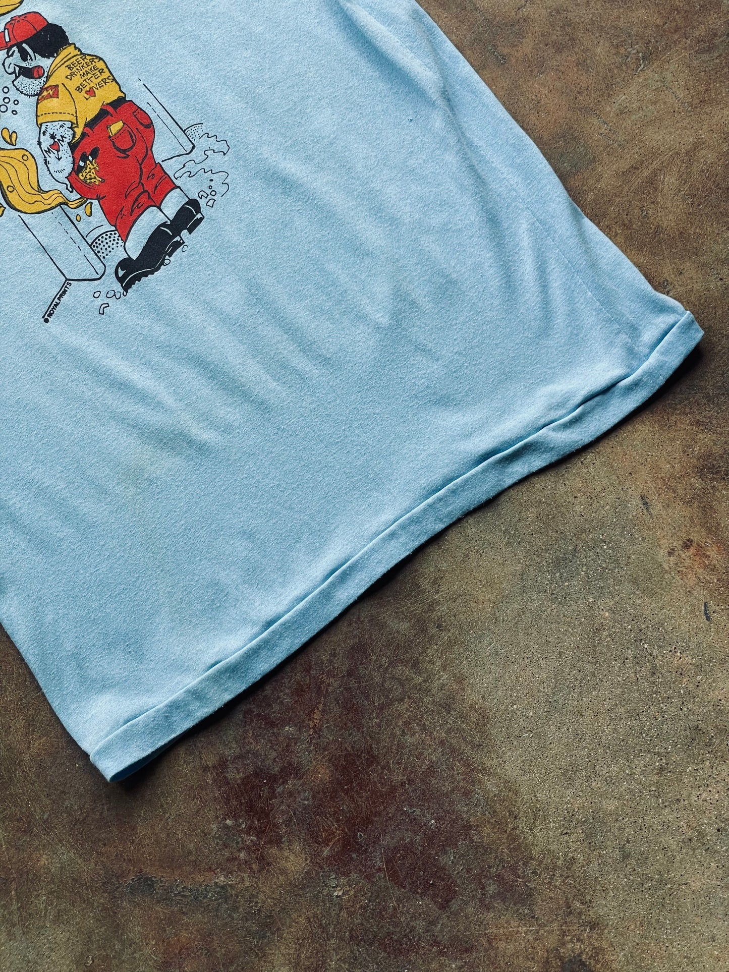 Vintage Beer Humor Tee | Small
