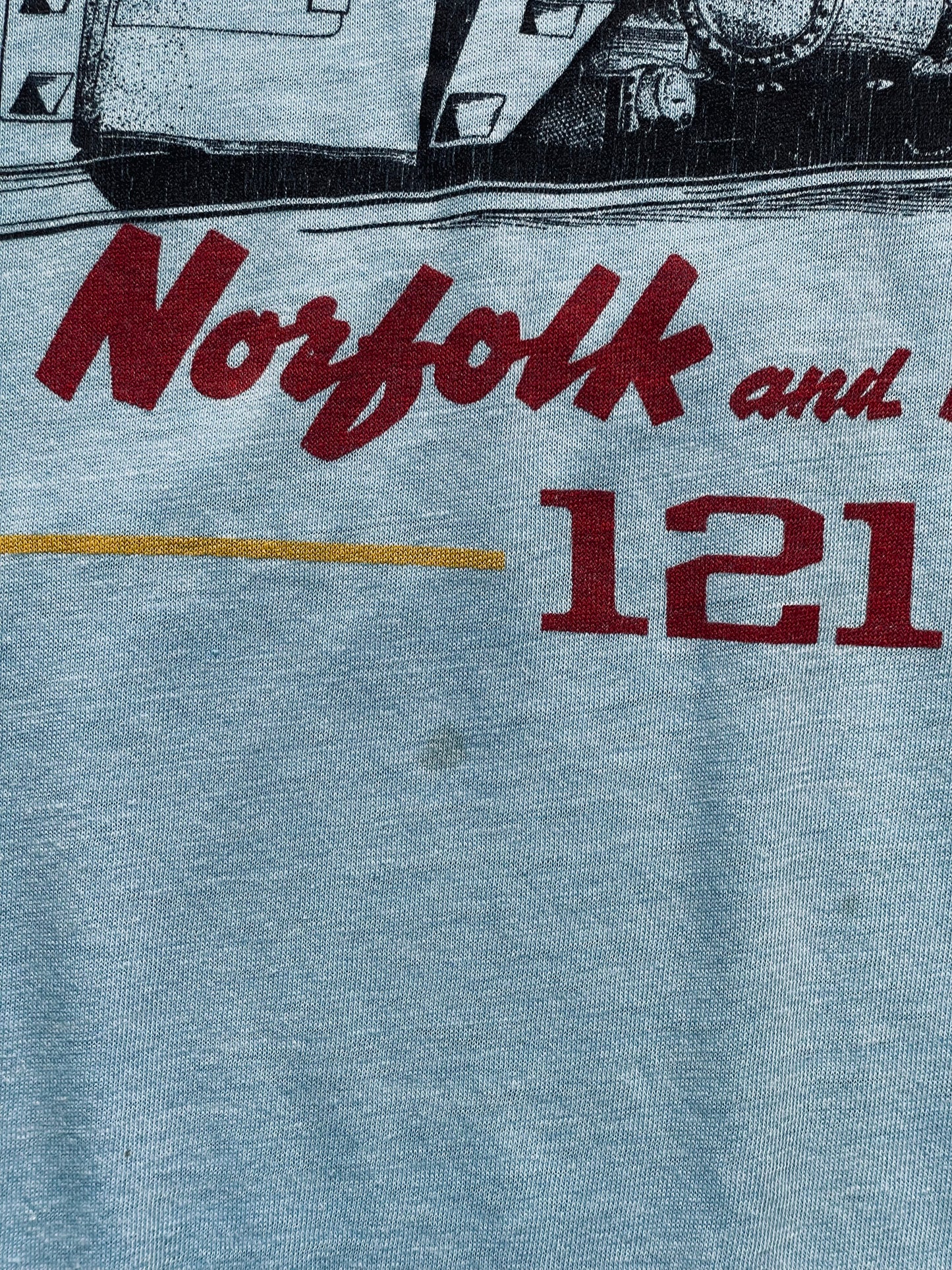 1980’s Norfolk Western Graphic Tee | Large