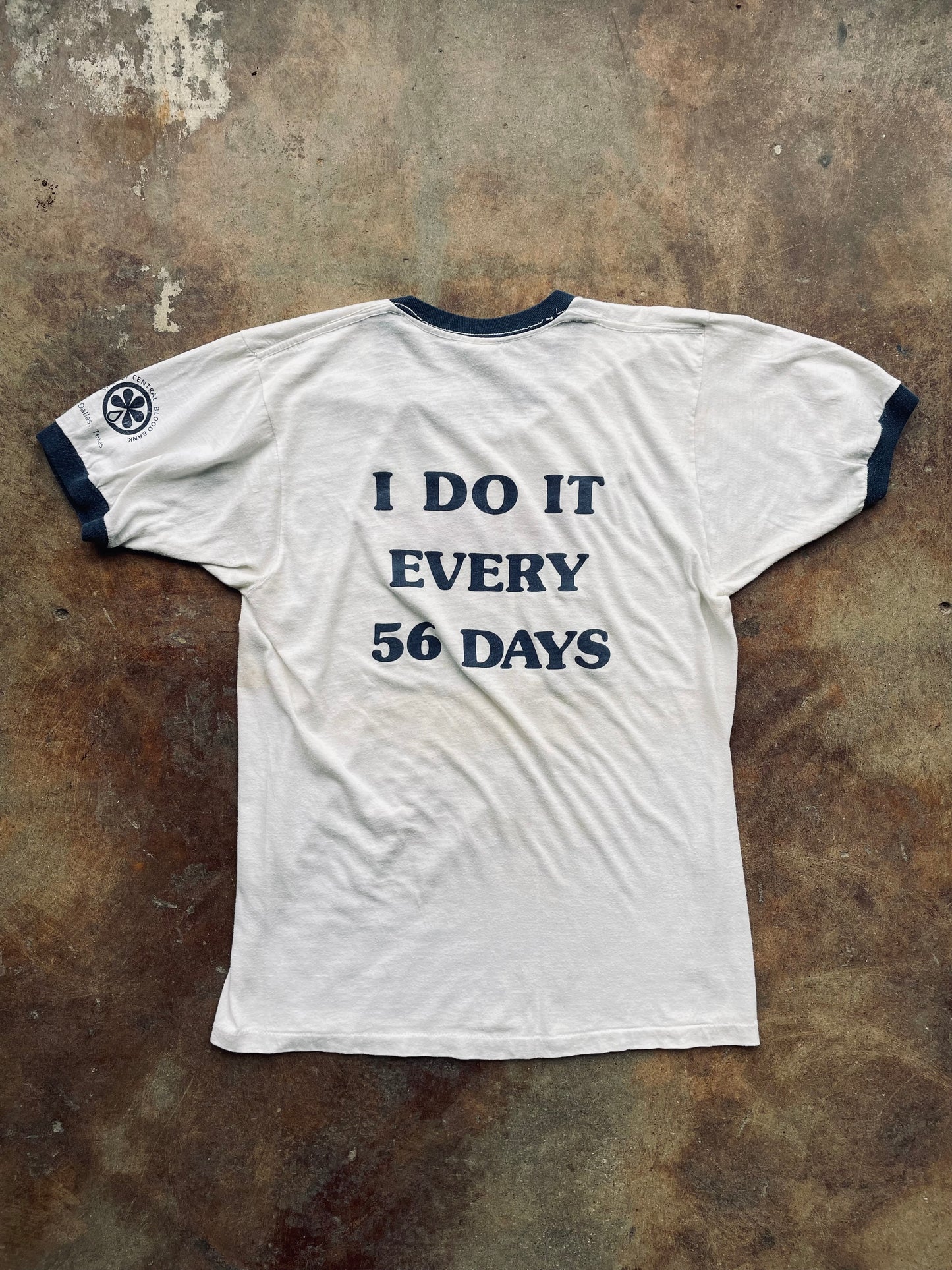 1981 Q102 Blood Drive Ringer Tee | Medium